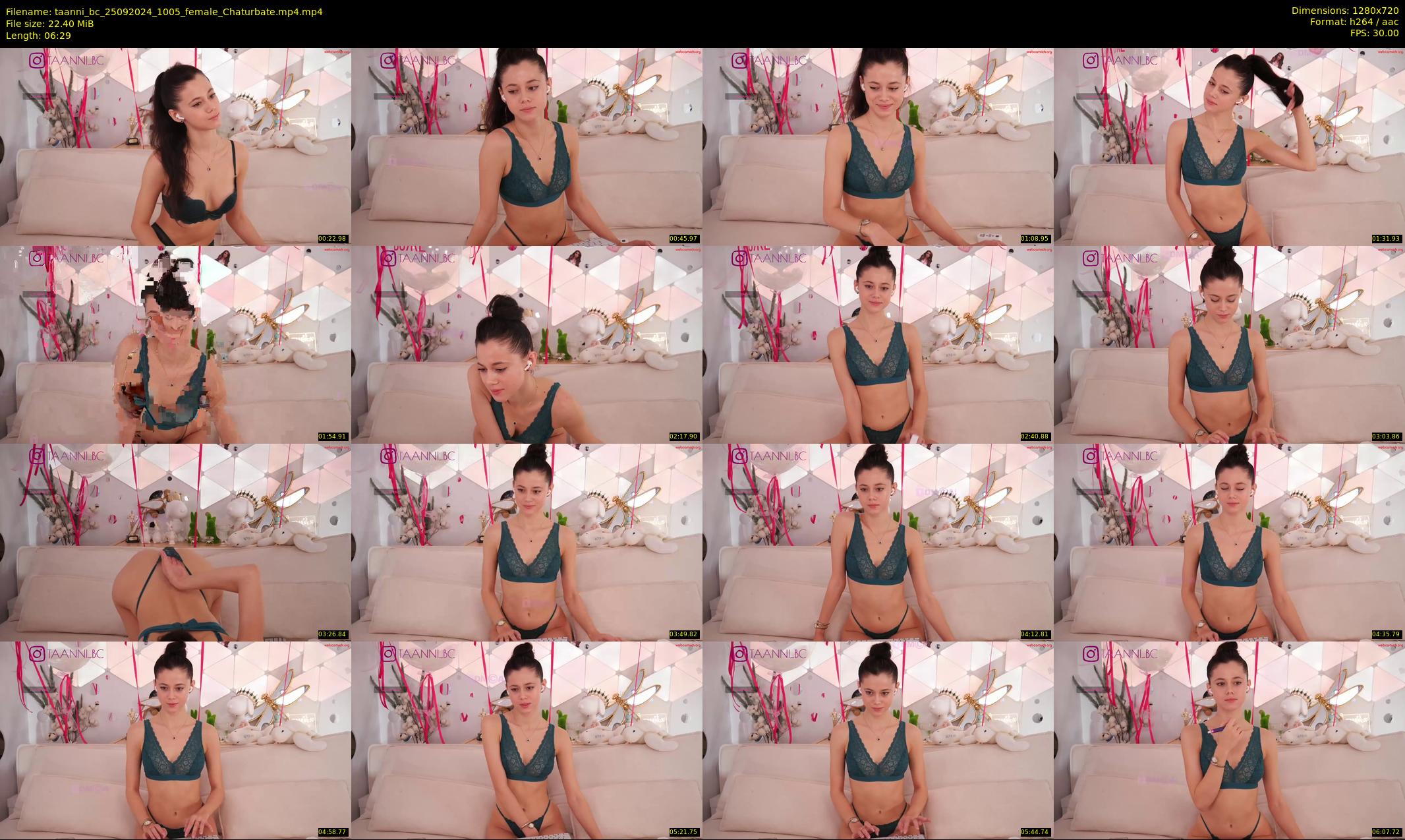 taanni_bc — 7 minute Chaturbate female cam show recording, 720p, Sep 25, 2024