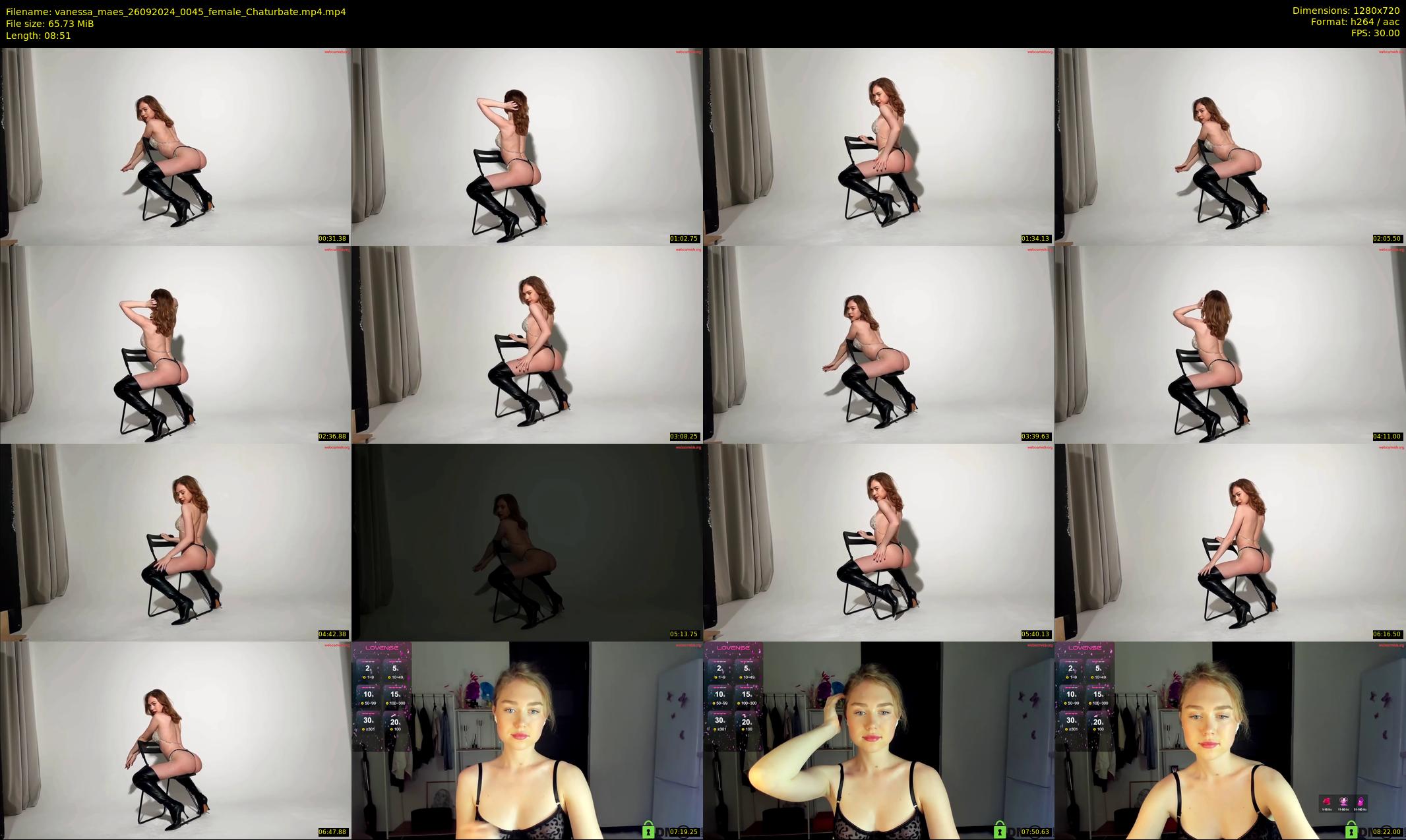 vanessa_maes — 9 minute Chaturbate female cam show recording, 720p, Sep 26, 2024