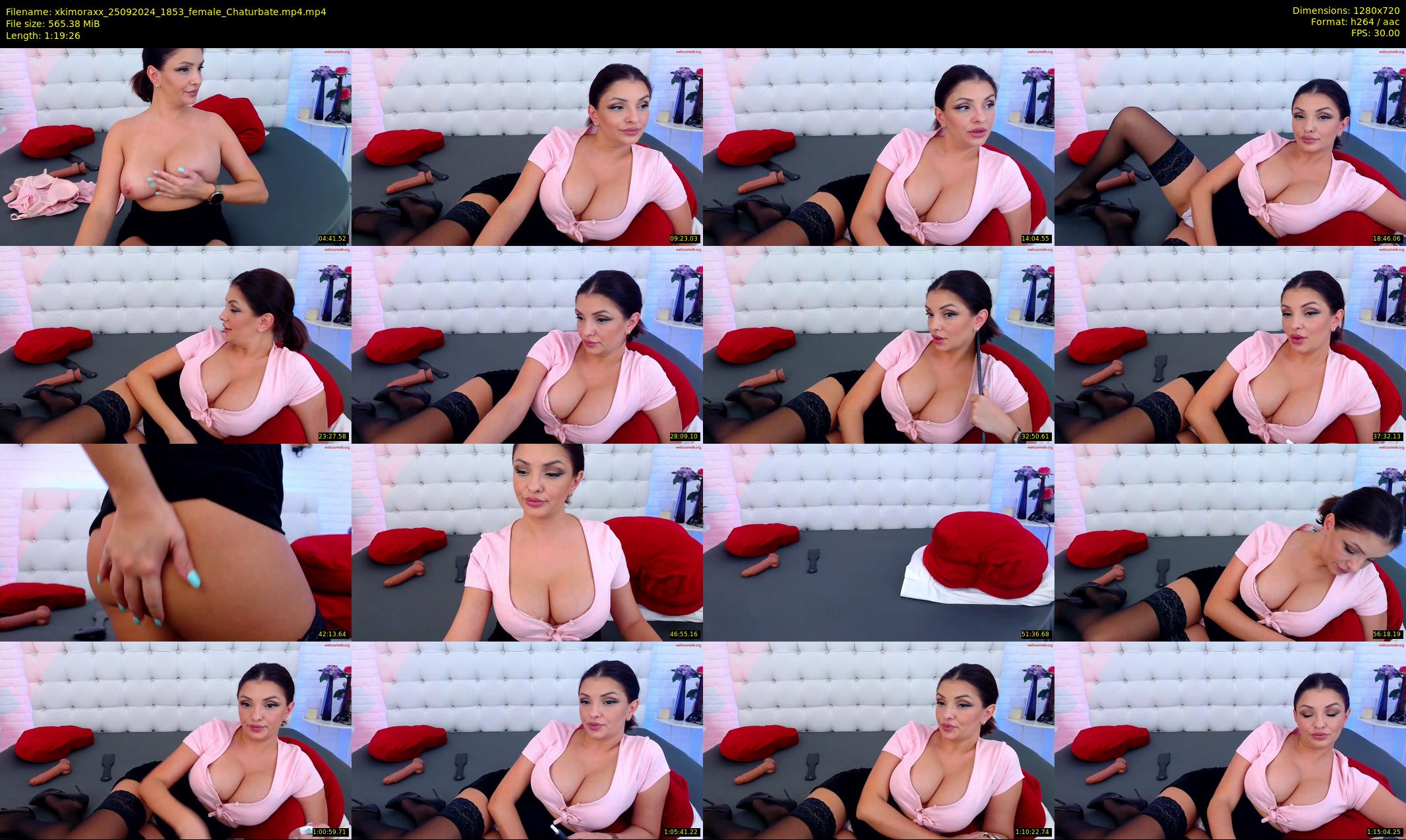 xkimoraxx — 80 minute Chaturbate female cam show recording, 720p, Sep 25, 2024