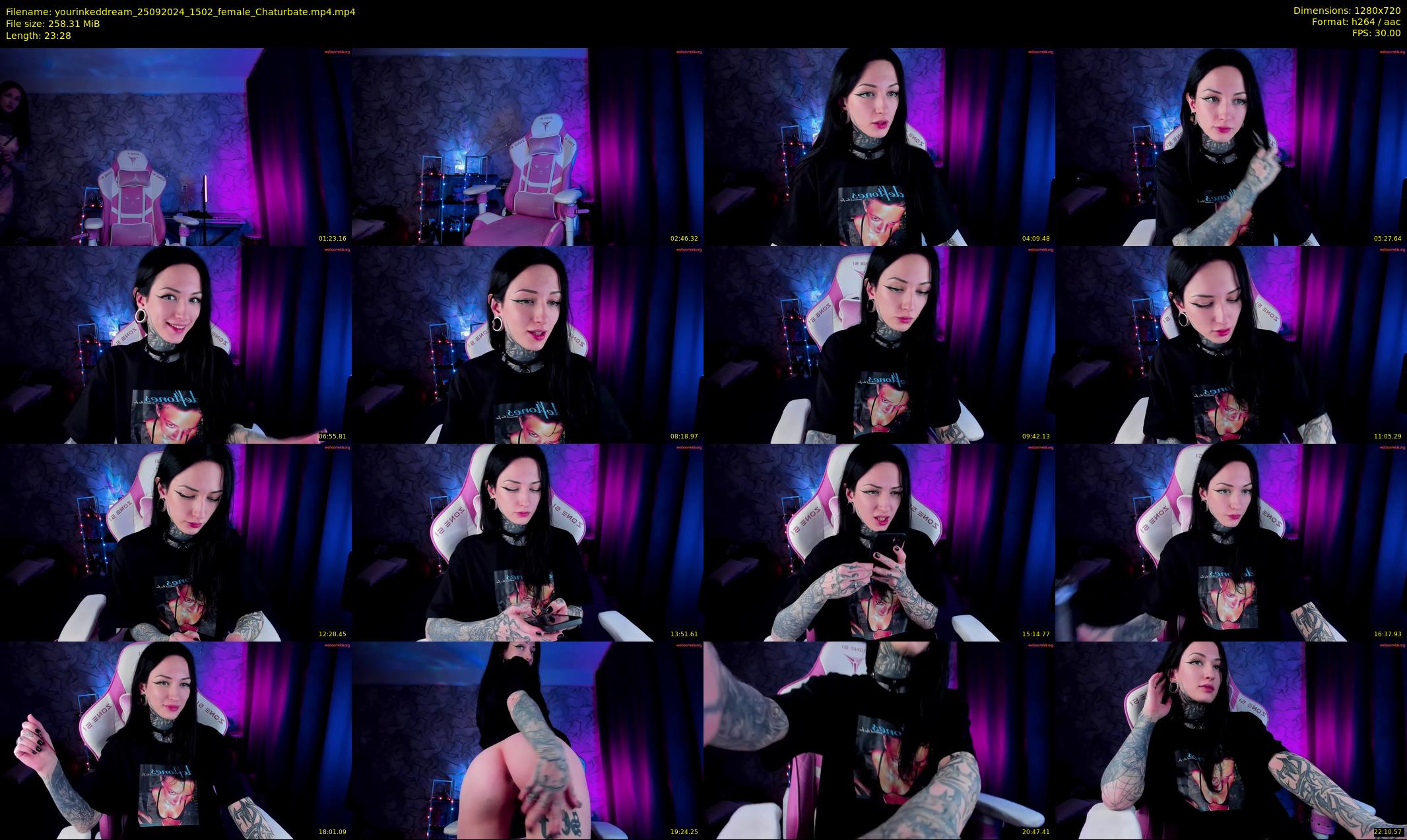 yourinkeddream — 24 minute Chaturbate couple cam show recording, 720p, Sep 25, 2024