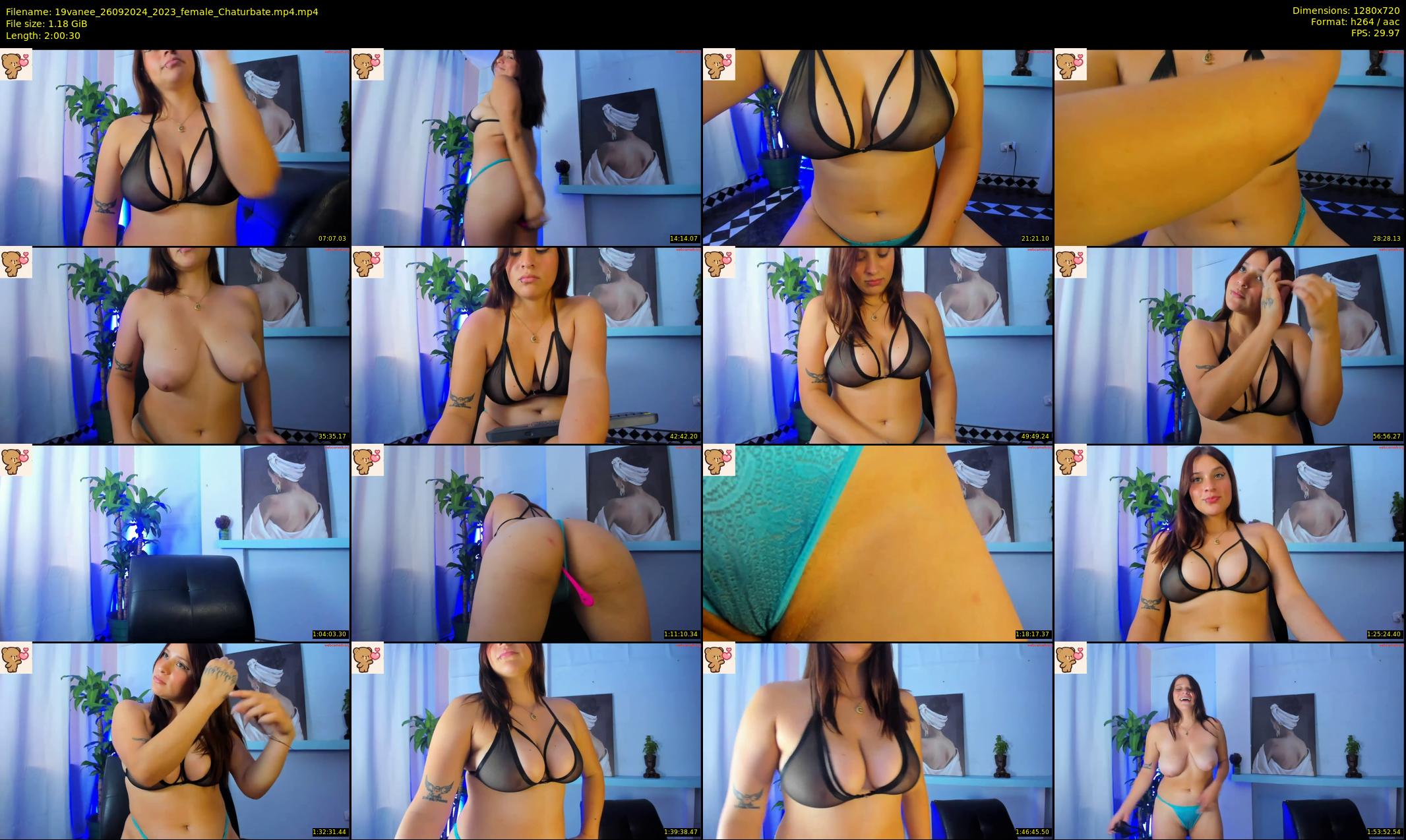 19vanee — 121 minute Chaturbate female cam show recording, 720p, Sep 26, 2024