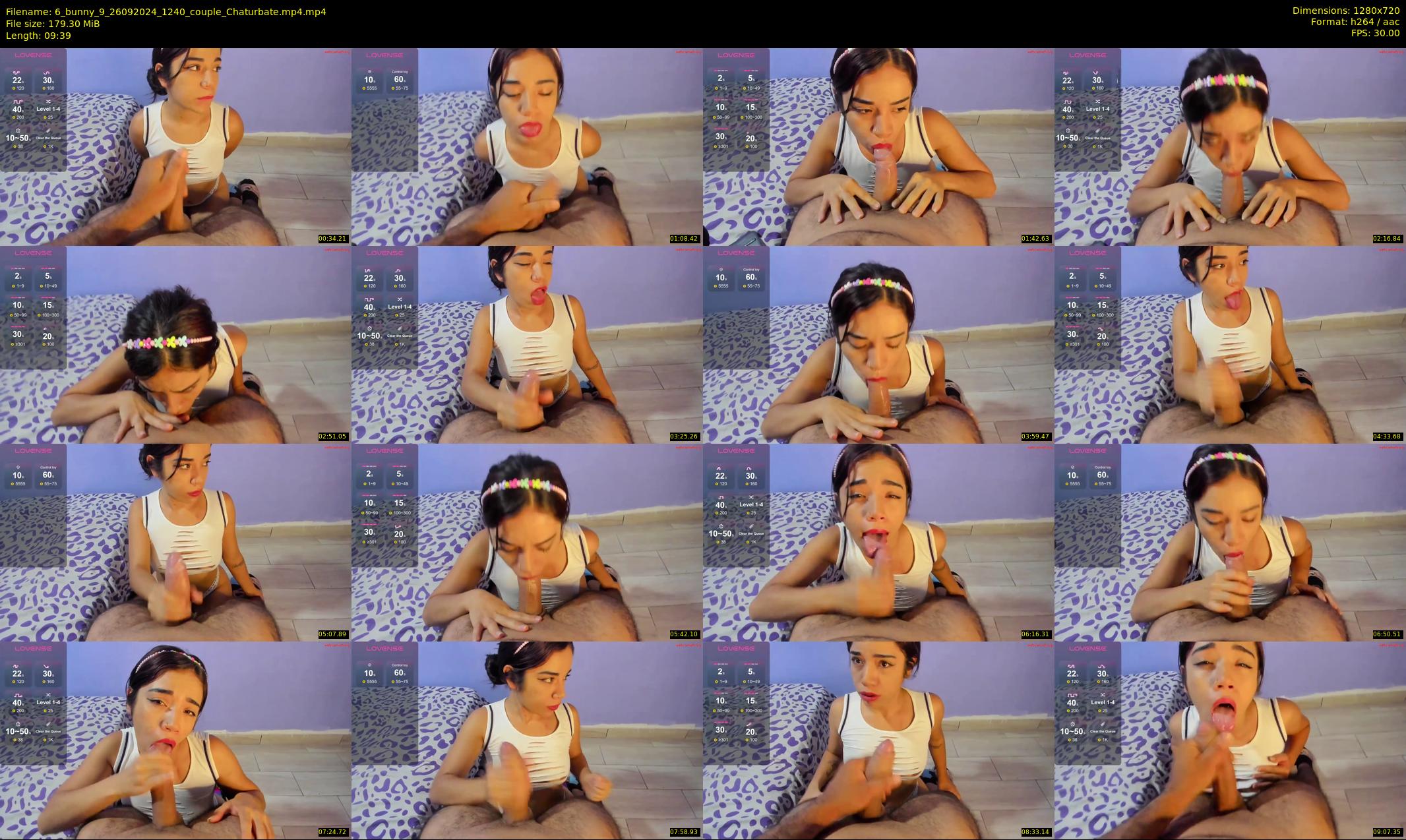 6_bunny_9 — 10 minute Chaturbate couple cam show recording, 720p, Sep 26, 2024