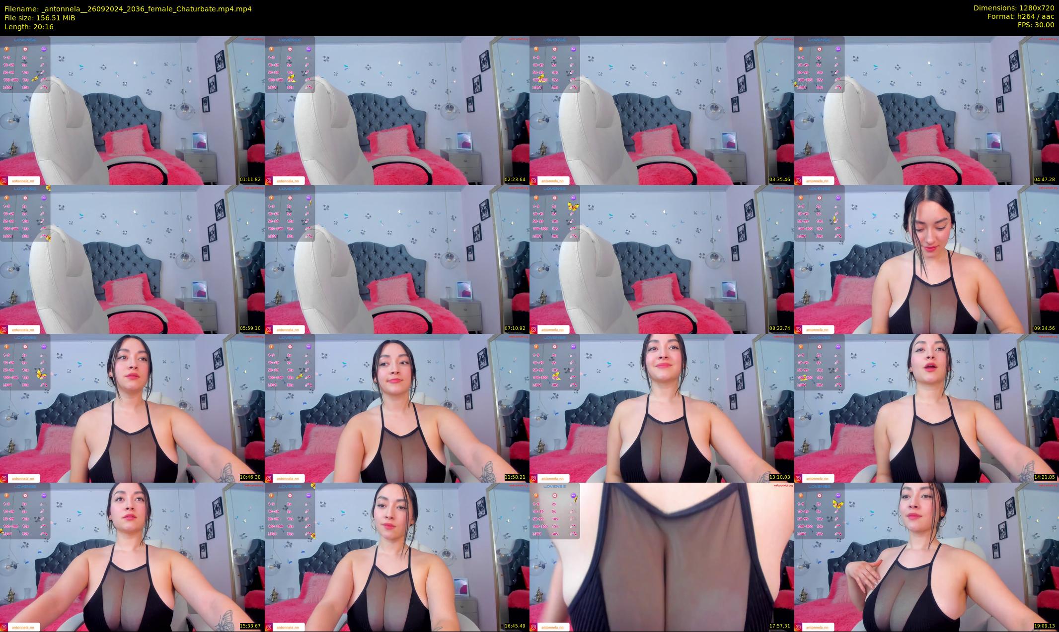 _antonnela_ — 21 minute Chaturbate female cam show recording, 720p, Sep 26, 2024