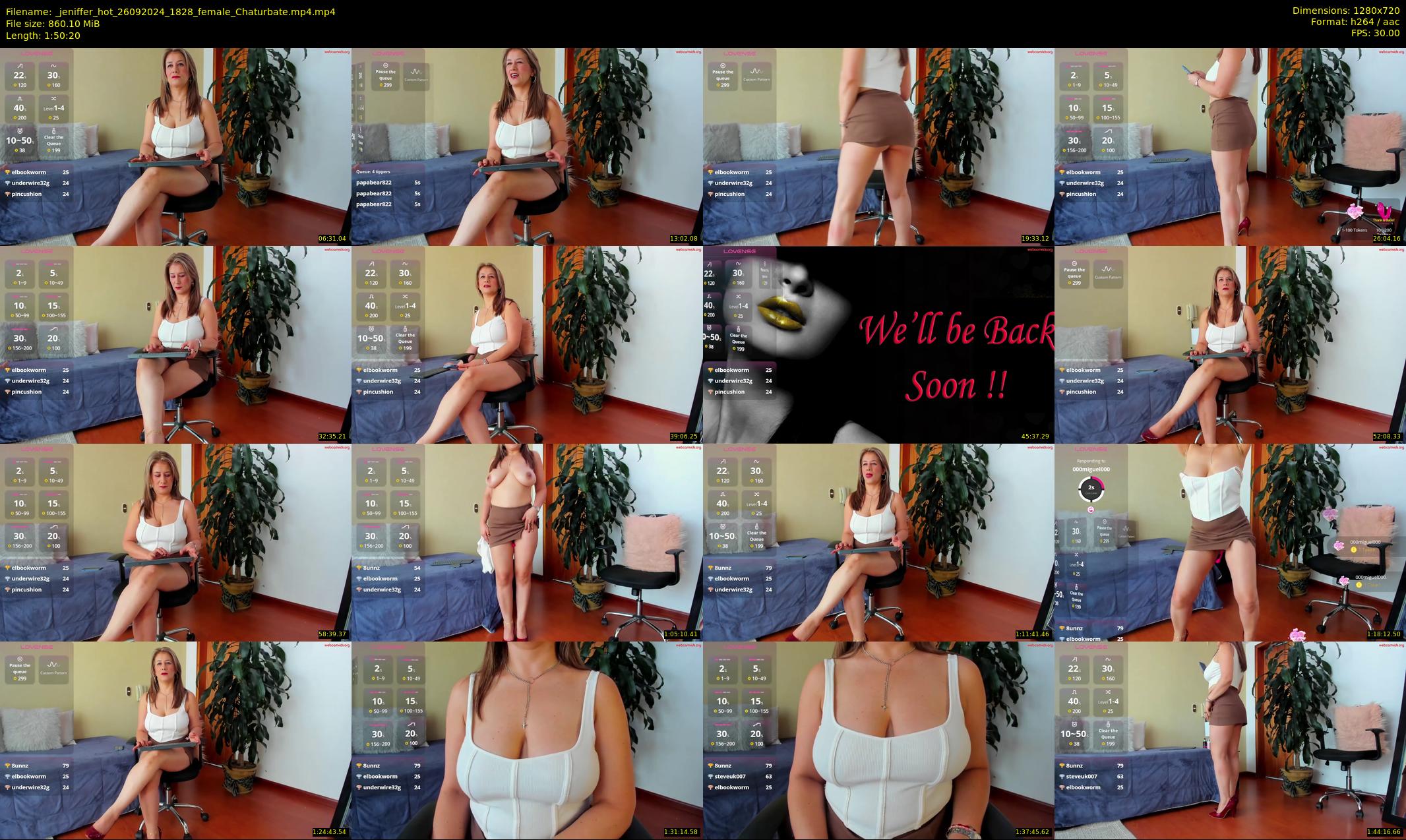 _jeniffer_hot — 111 minute Chaturbate female cam show recording, 720p, Sep 26, 2024