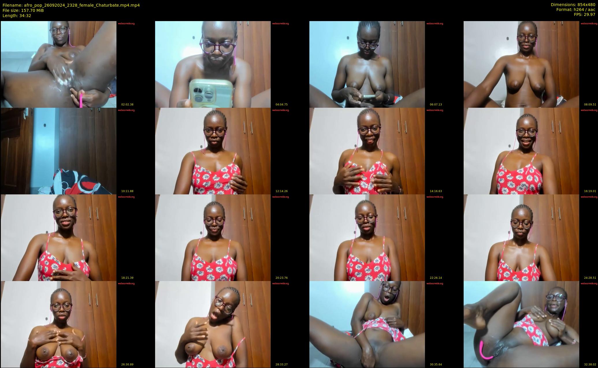 afro_pop — 35 minute Chaturbate female cam show recording, 480p, Sep 26, 2024