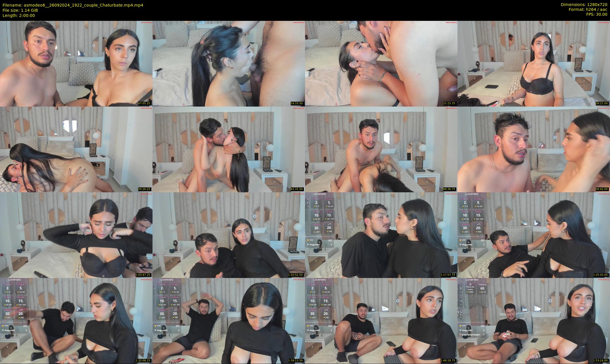 asmodeo6_ — 120 minute Chaturbate couple cam show recording, 720p, Sep 26, 2024