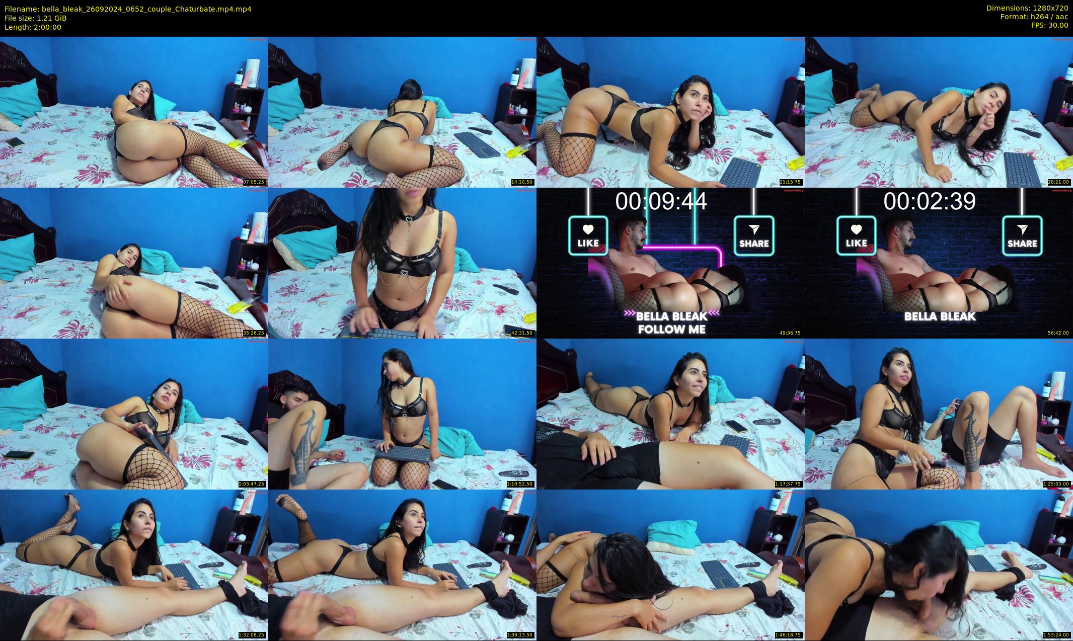 bella_bleak — 120 minute Chaturbate couple cam show recording, 720p, Sep 26, 2024