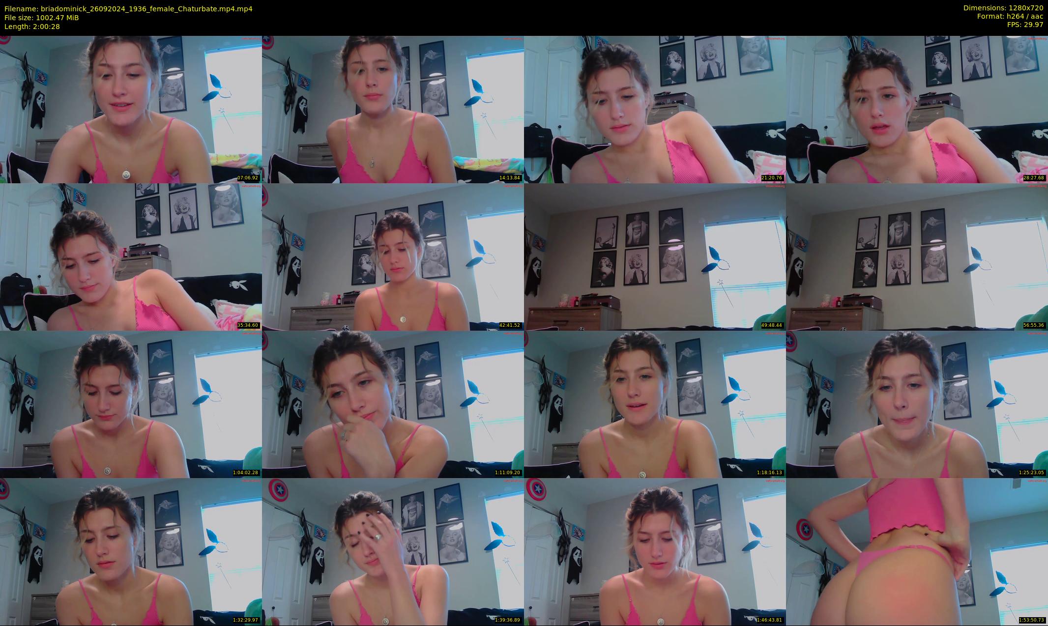 briadominick — 121 minute Chaturbate couple cam show recording, 720p, Sep 26, 2024