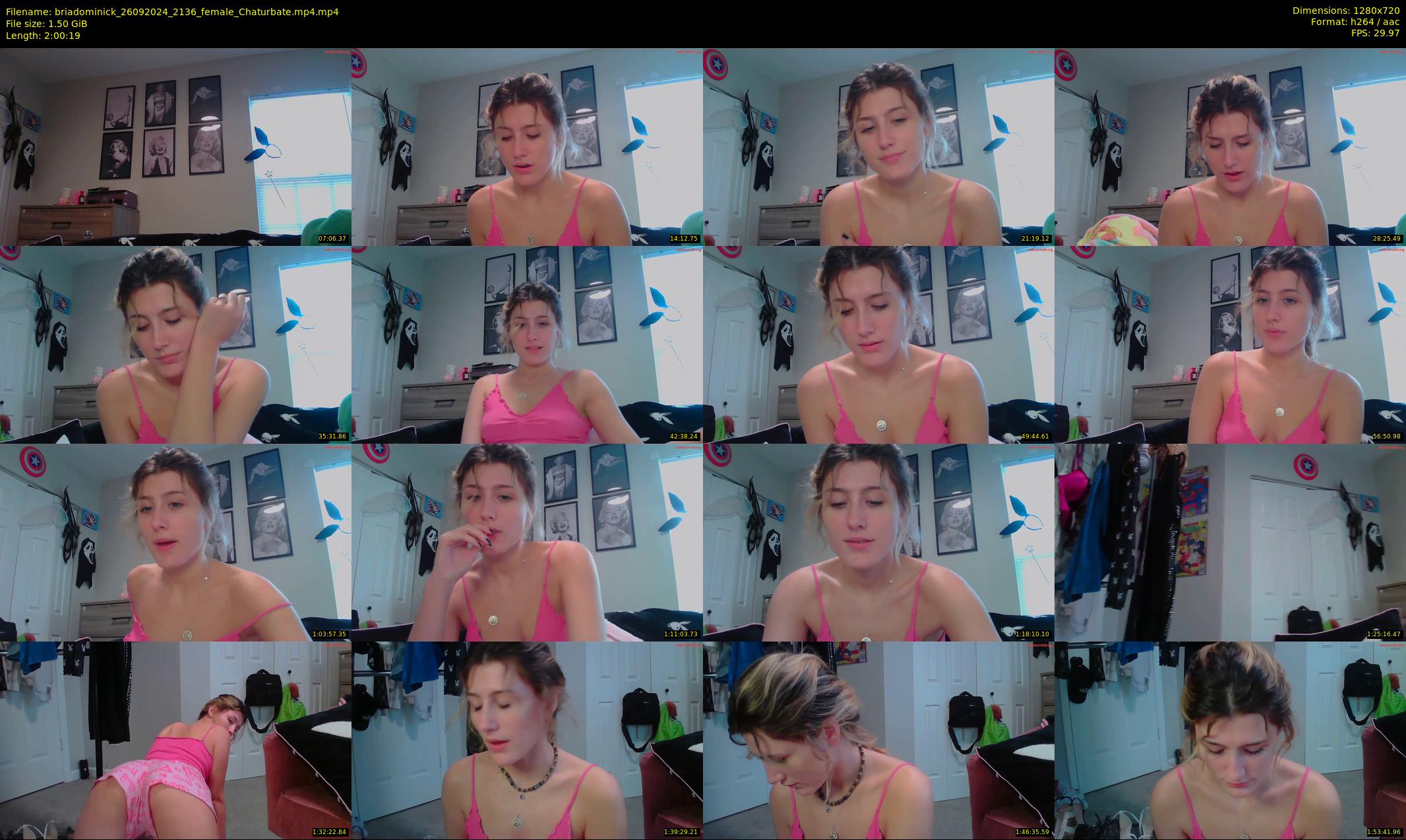 briadominick — 121 minute Chaturbate couple cam show recording, 720p, Sep 26, 2024