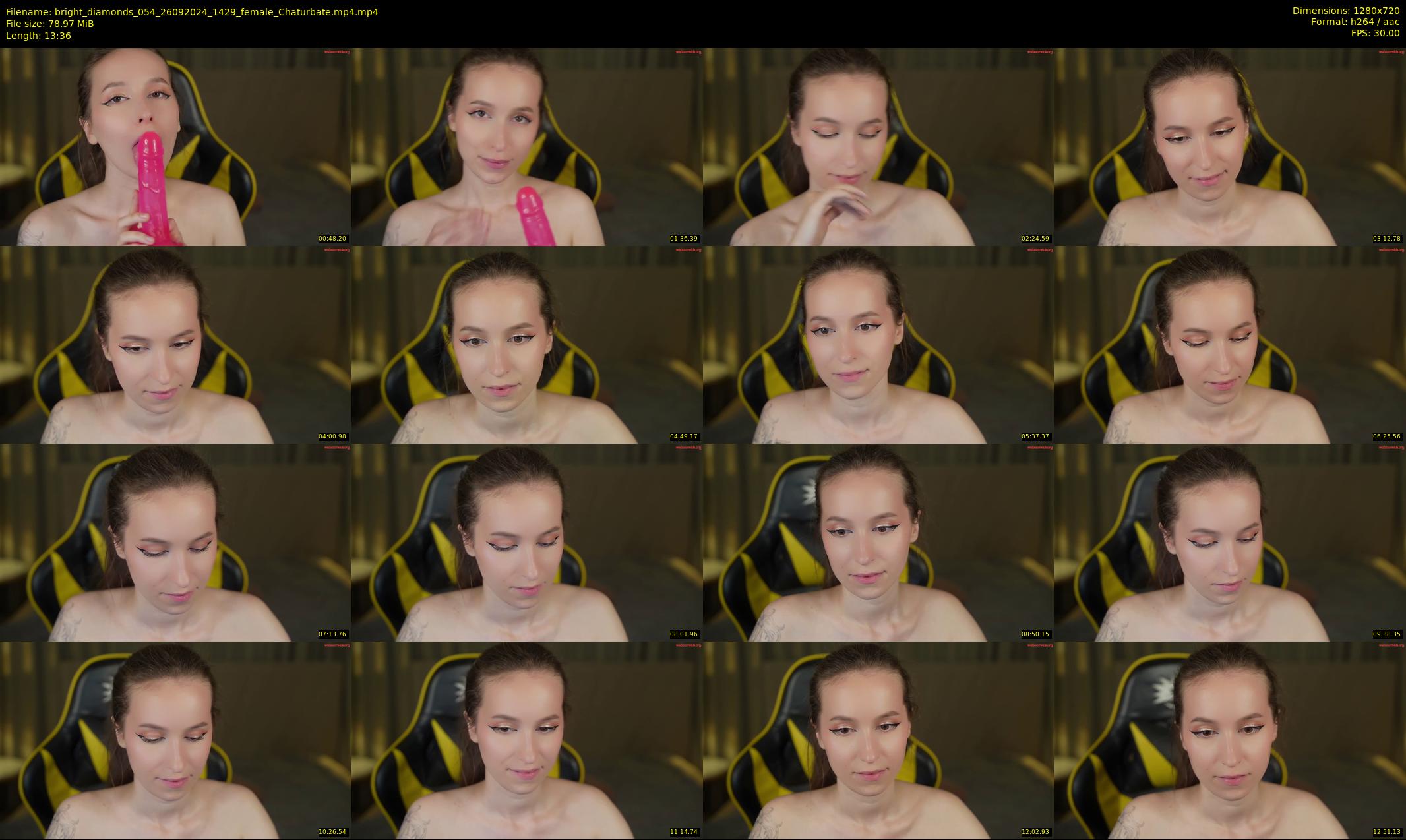 bright_diamonds_054 — 14 minute Chaturbate couple cam show recording, 720p, Sep 26, 2024