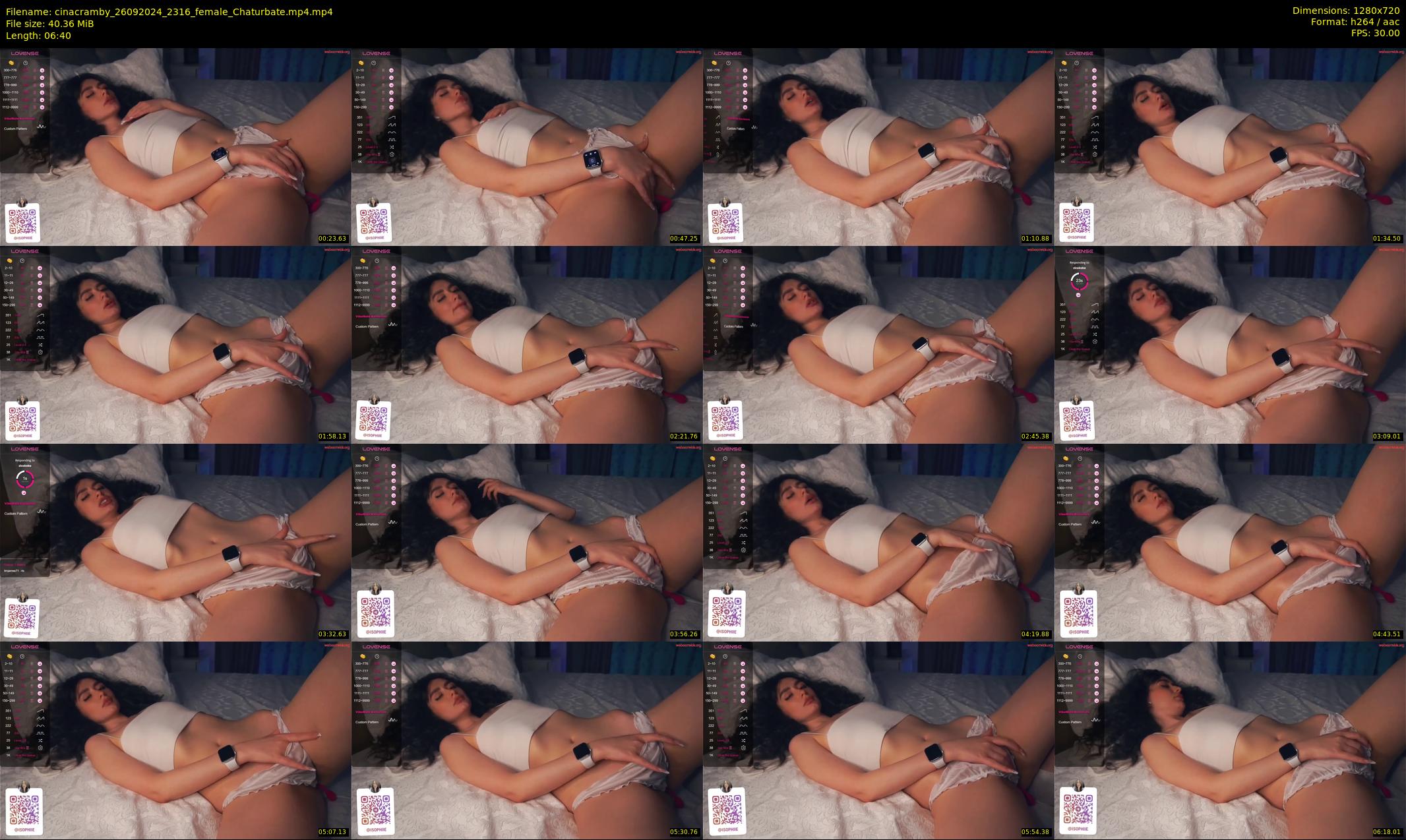 cinacramby — 7 minute Chaturbate female cam show recording, 720p, Sep 26, 2024