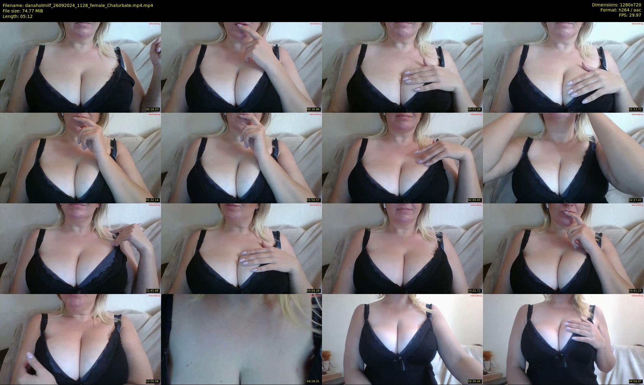 danahotmilf — 6 minute Chaturbate female cam show recording, 720p, Sep 26, 2024