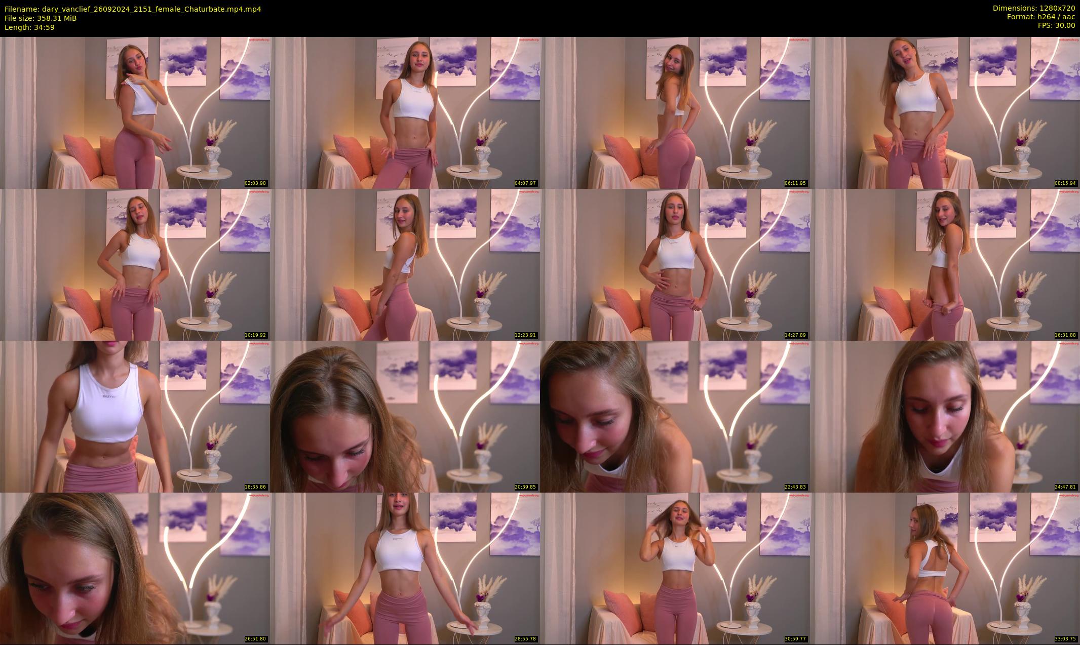dary_vanclief — 35 minute Chaturbate female cam show recording, 720p, Sep 26, 2024