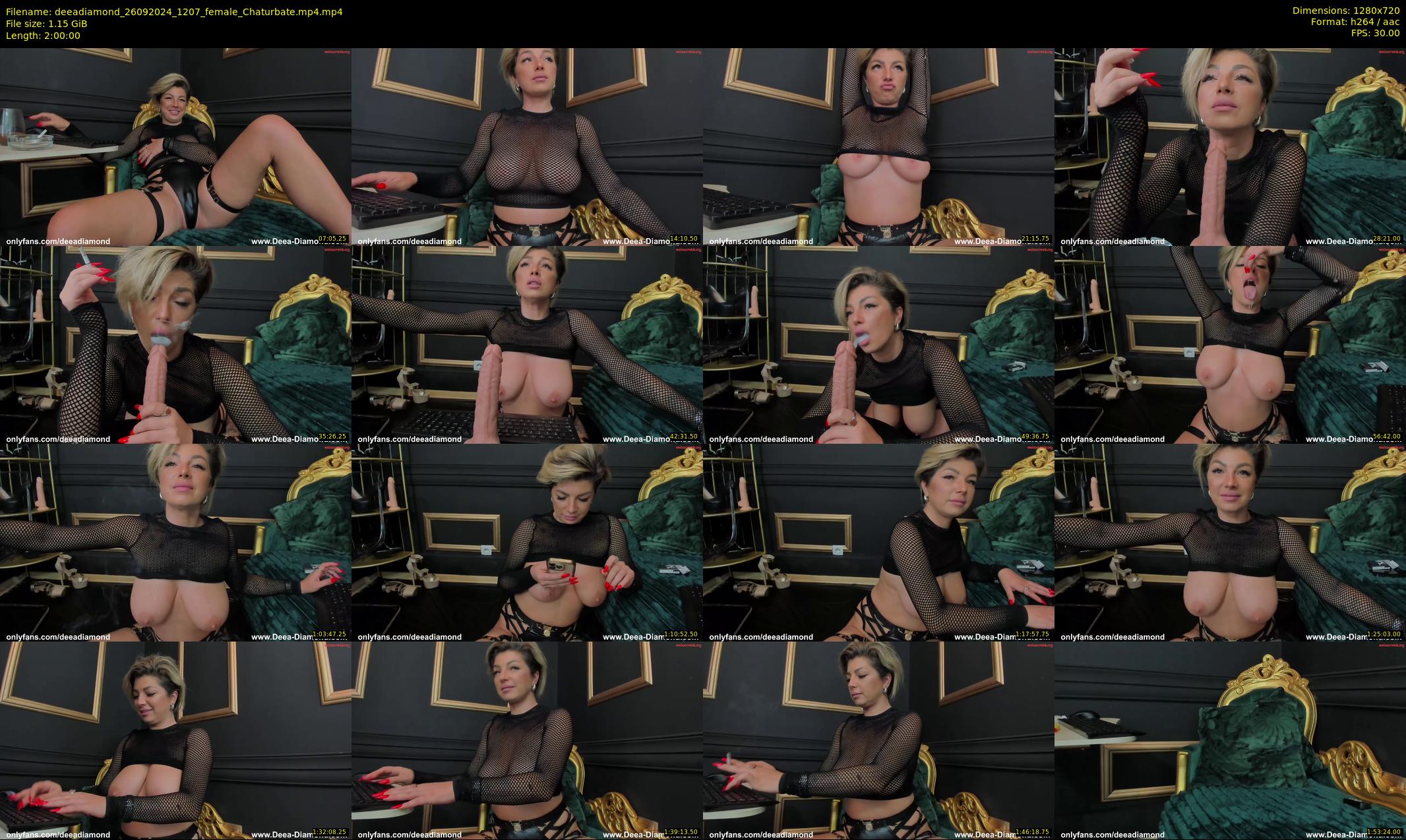 deeadiamond — 120 minute Chaturbate female cam show recording, 720p, Sep 26, 2024