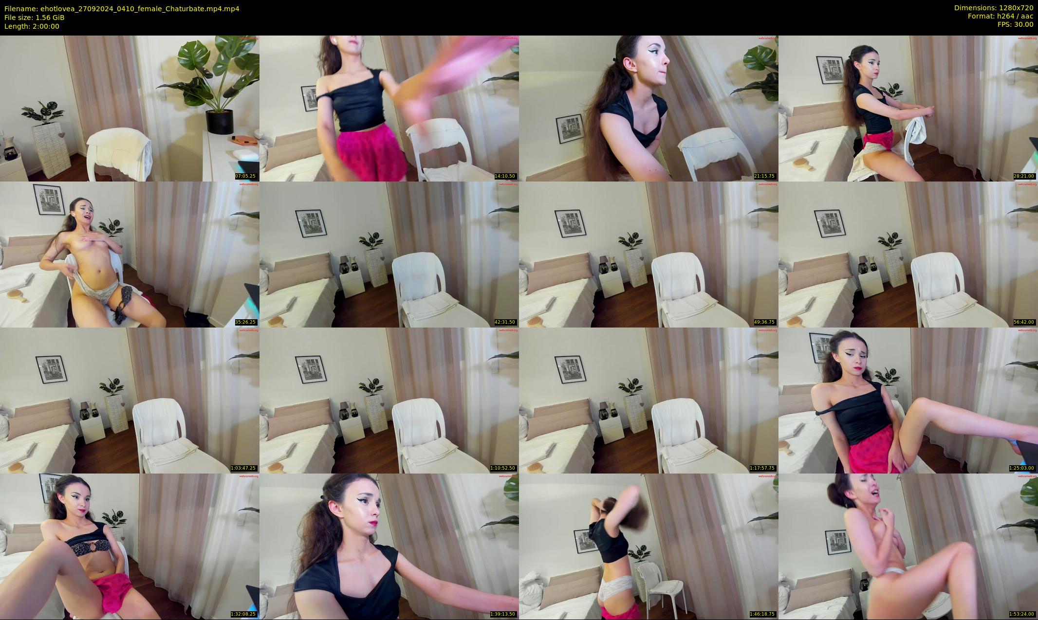 ehotlovea — 120 minute Chaturbate female cam show recording, 720p, Sep 27, 2024