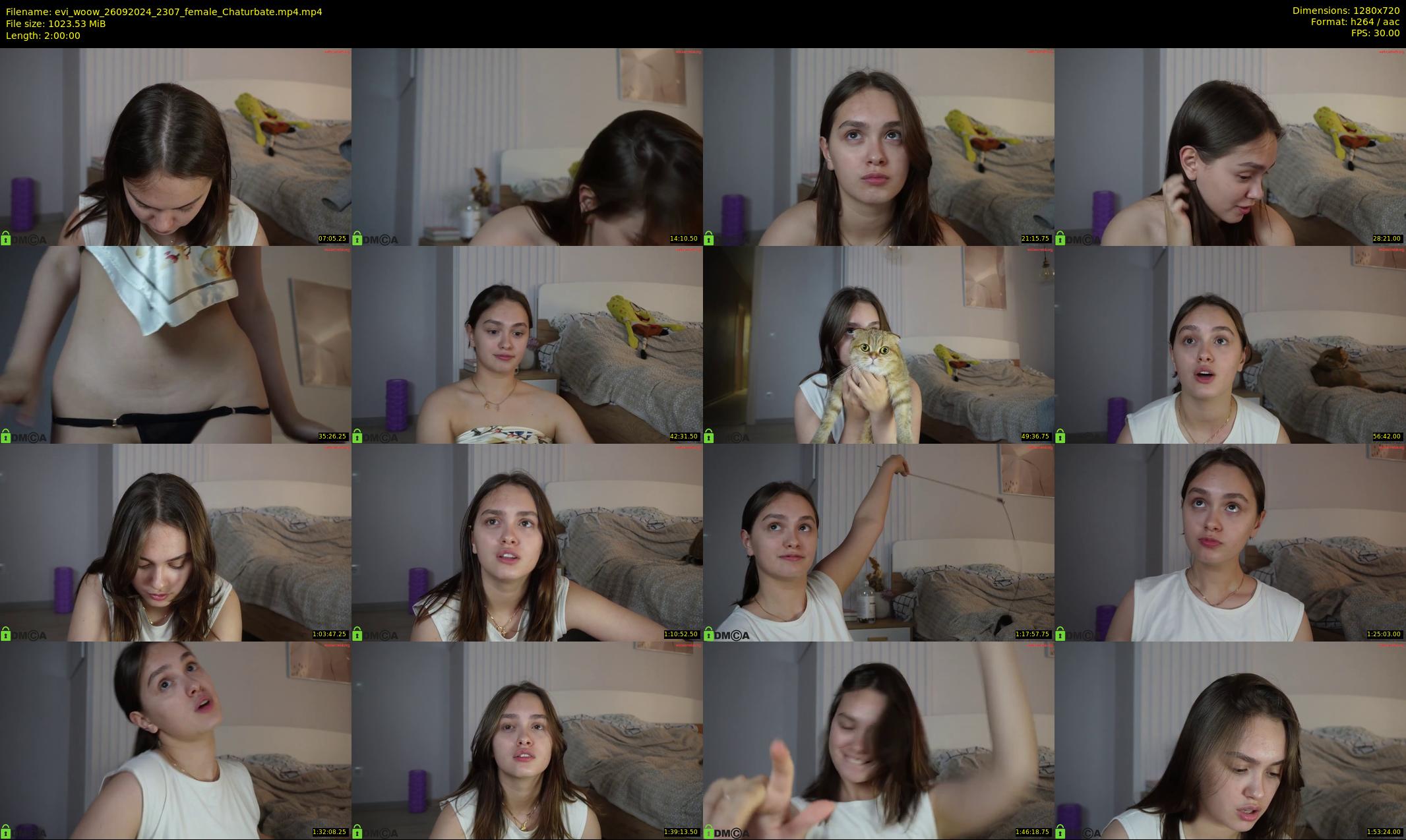 evi_woow — 120 minute Chaturbate female cam show recording, 720p, Sep 26, 2024