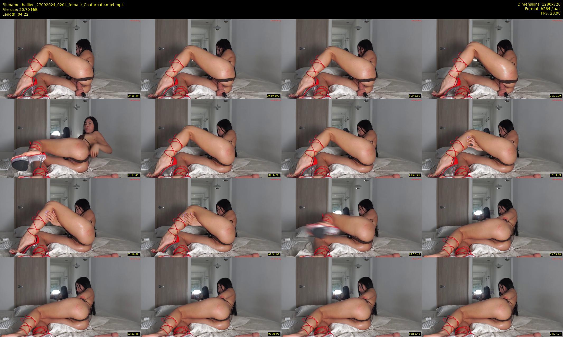 halliee — 5 minute Chaturbate couple cam show recording, 720p, Sep 27, 2024