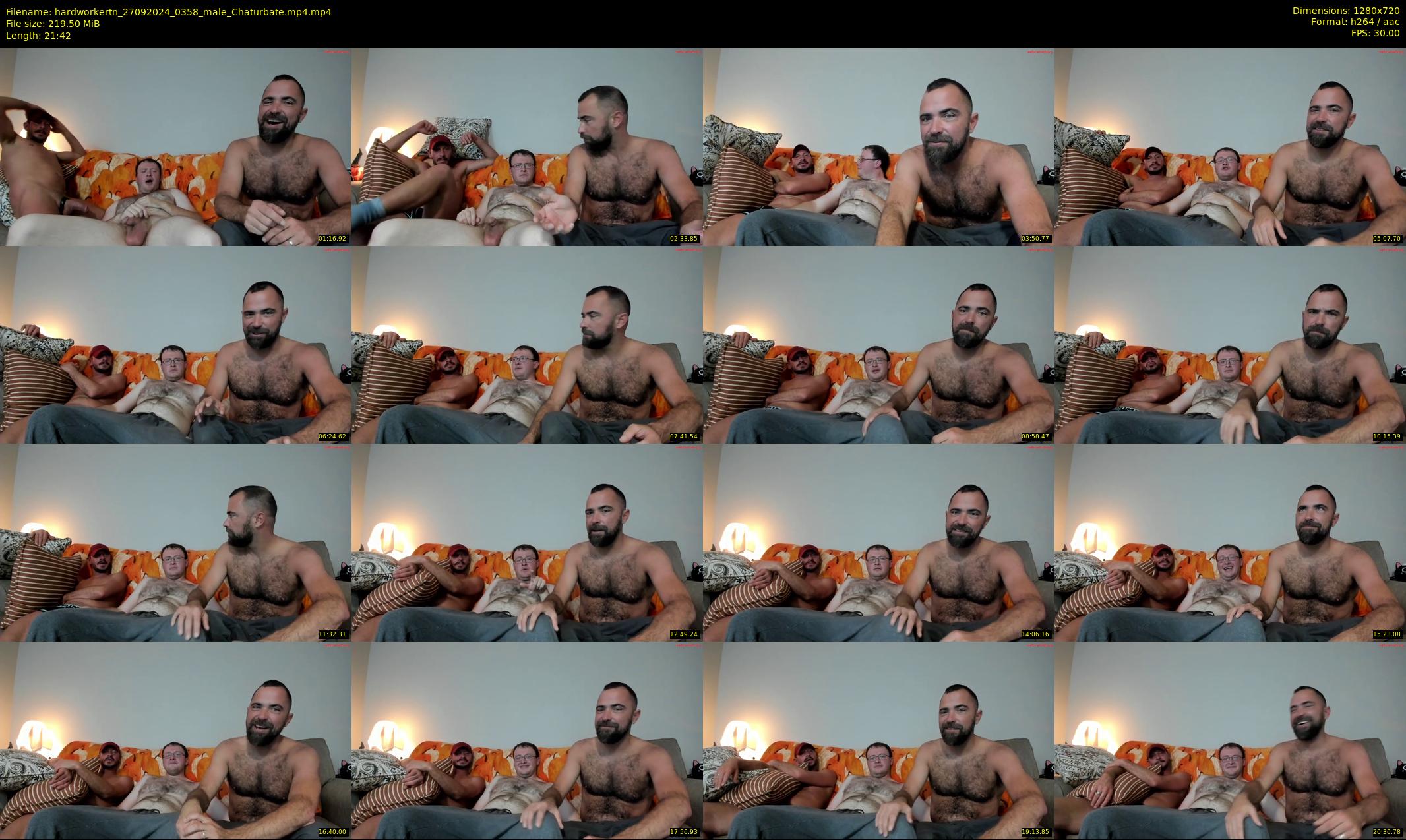 hardworkertn — 22 minute Chaturbate male cam show recording, 720p, Sep 27, 2024