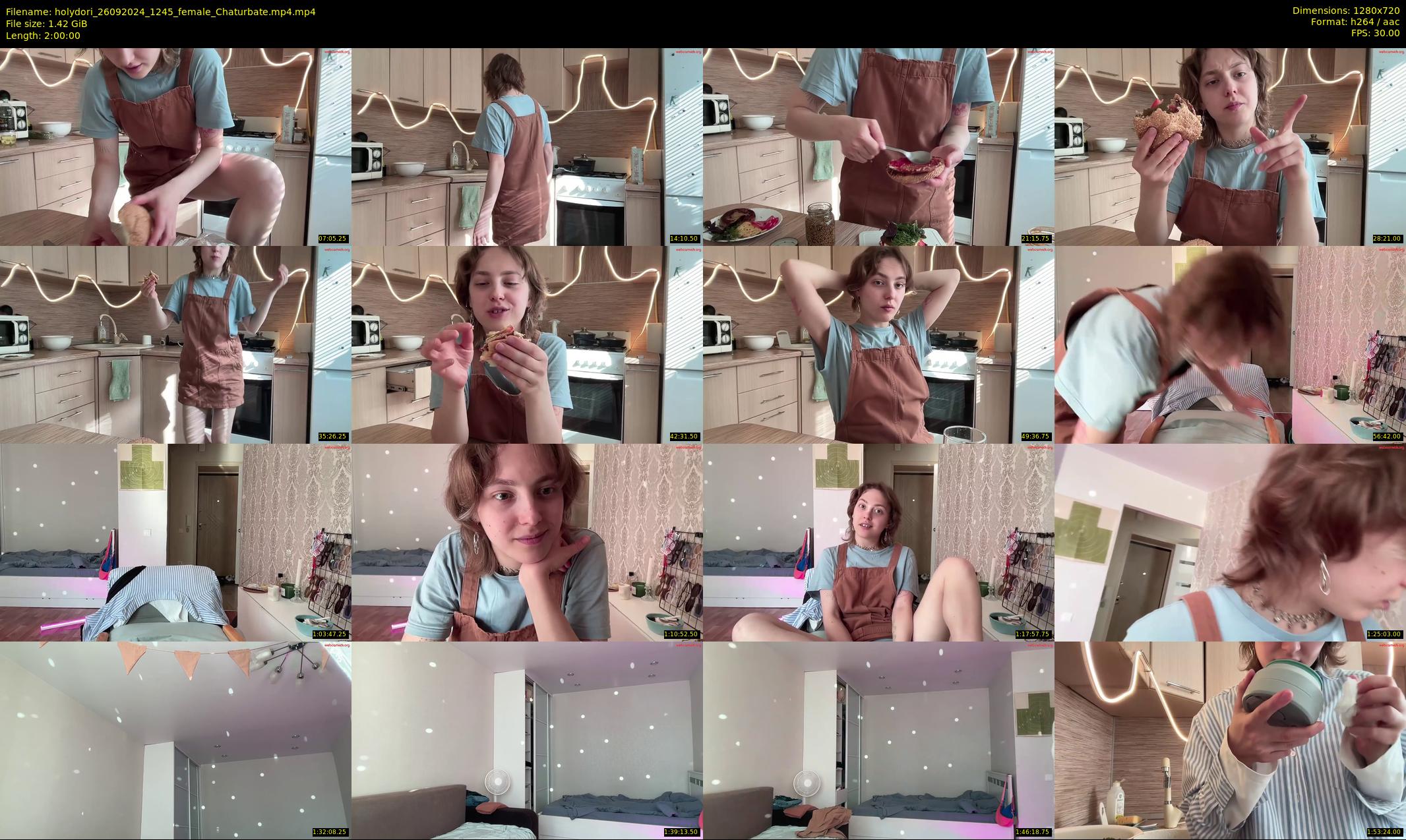 holydori — 120 minute Chaturbate female cam show recording, 720p, Sep 26, 2024