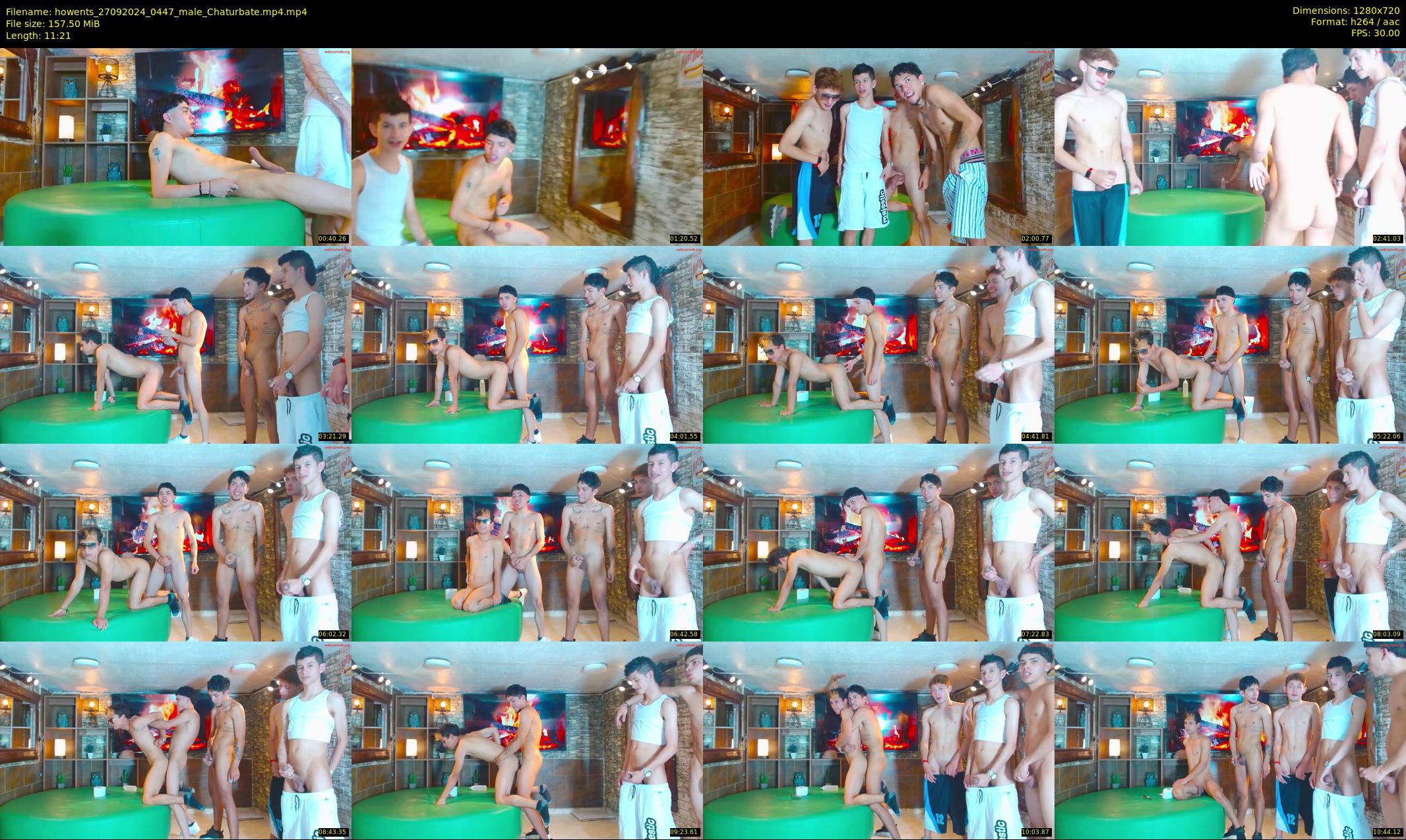 howents — 12 minute Chaturbate male cam show recording, 720p, Sep 27, 2024