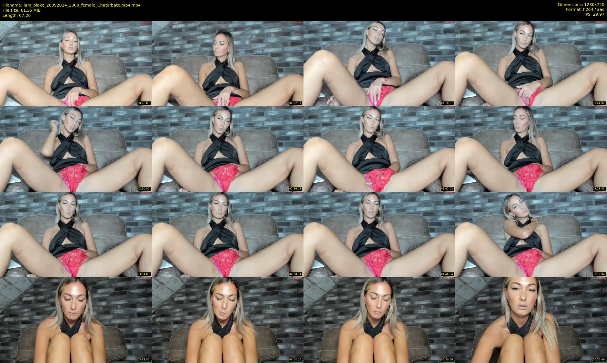 iam_blake — 8 minute Chaturbate female cam show recording, 720p, Sep 26, 2024