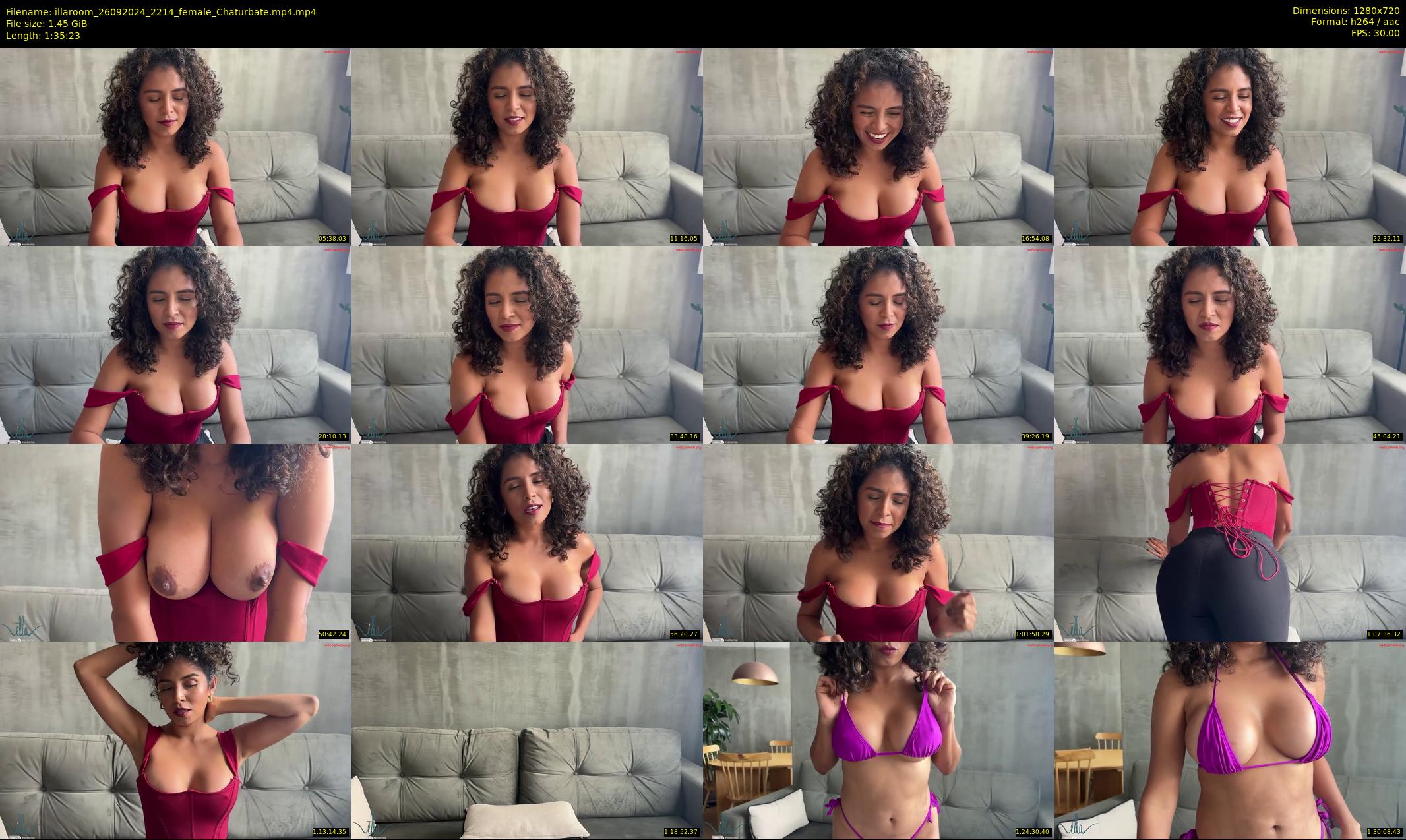illaroom — 96 minute Chaturbate female cam show recording, 720p, Sep 26, 2024