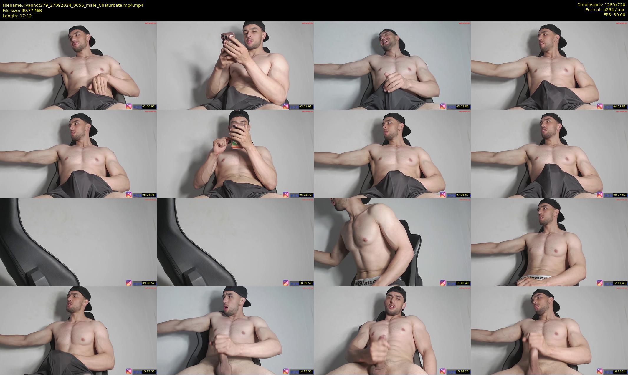 ivanhot279 — 18 minute Chaturbate male cam show recording, 720p, Sep 27, 2024