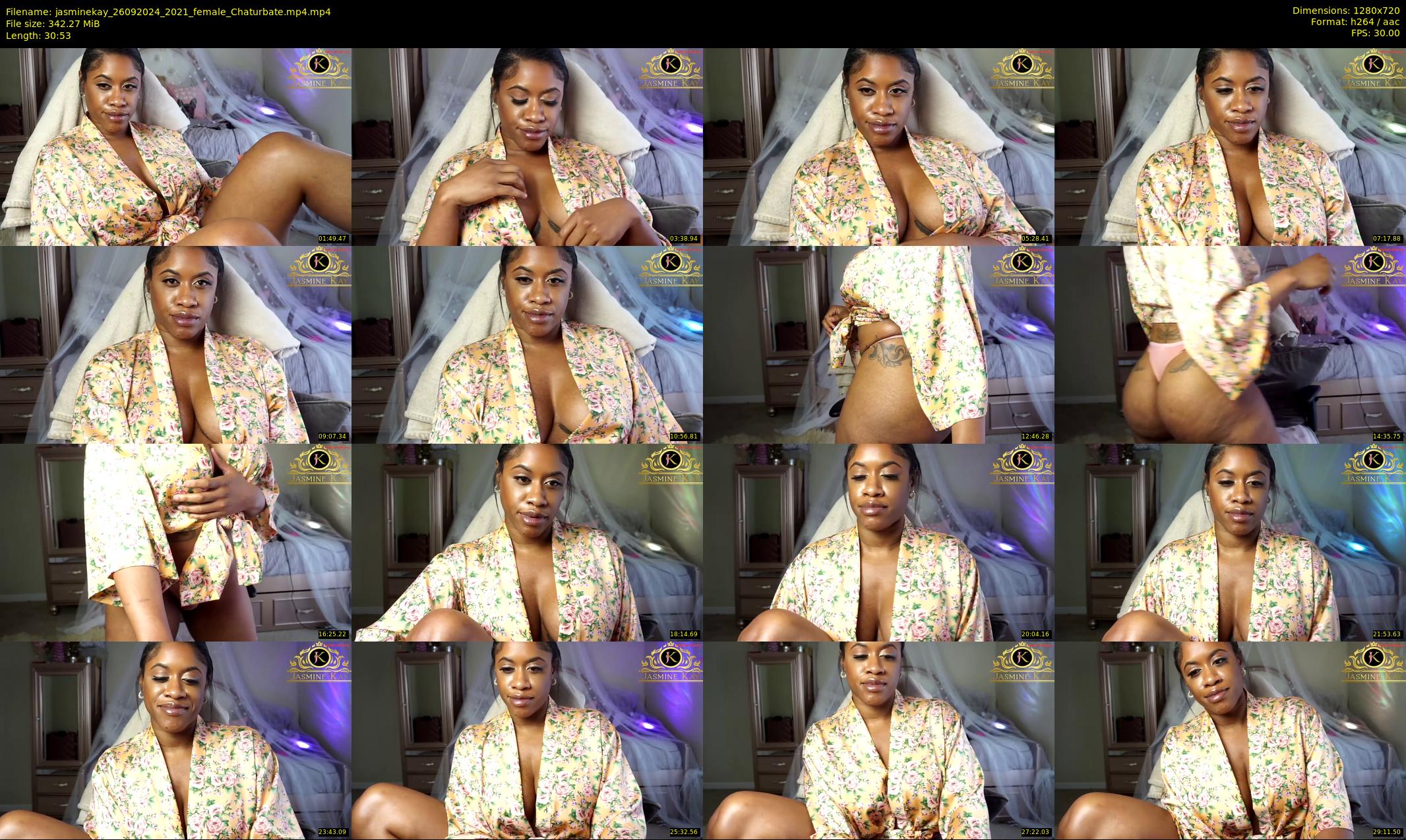 jasminekay — 31 minute Chaturbate female cam show recording, 720p, Sep 26, 2024
