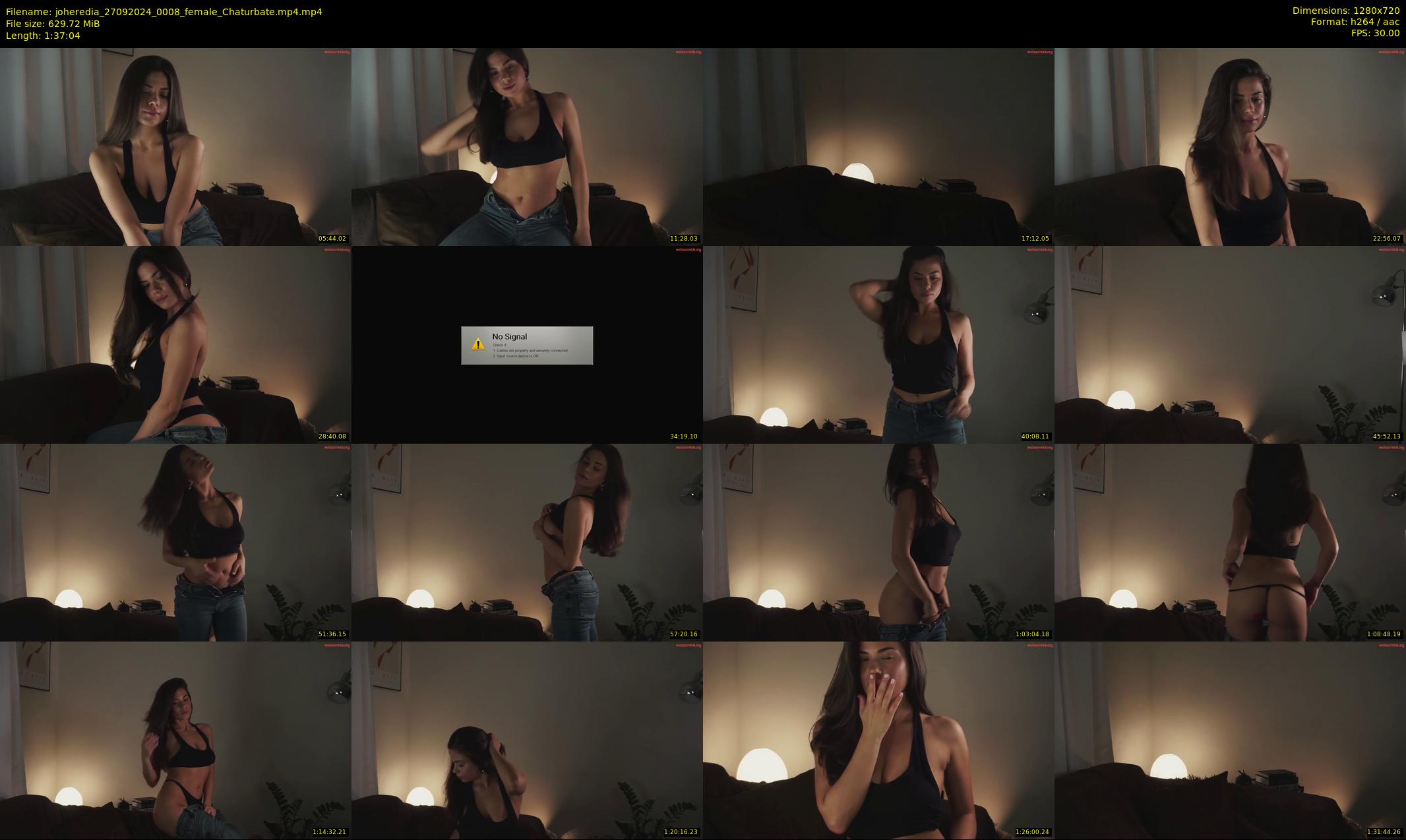 joheredia — 98 minute Chaturbate female cam show recording, 720p, Sep 27, 2024