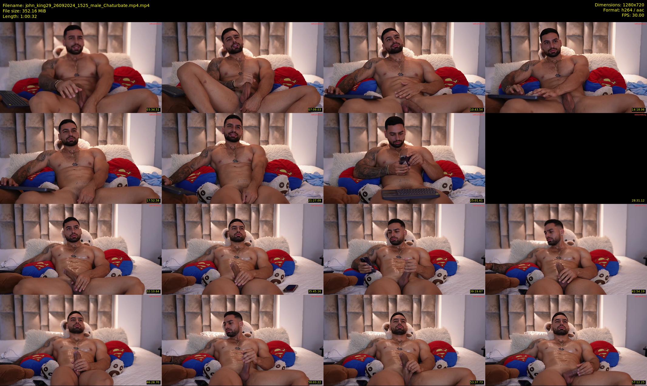 john_king29 — 61 minute Chaturbate male cam show recording, 720p, Sep 26, 2024