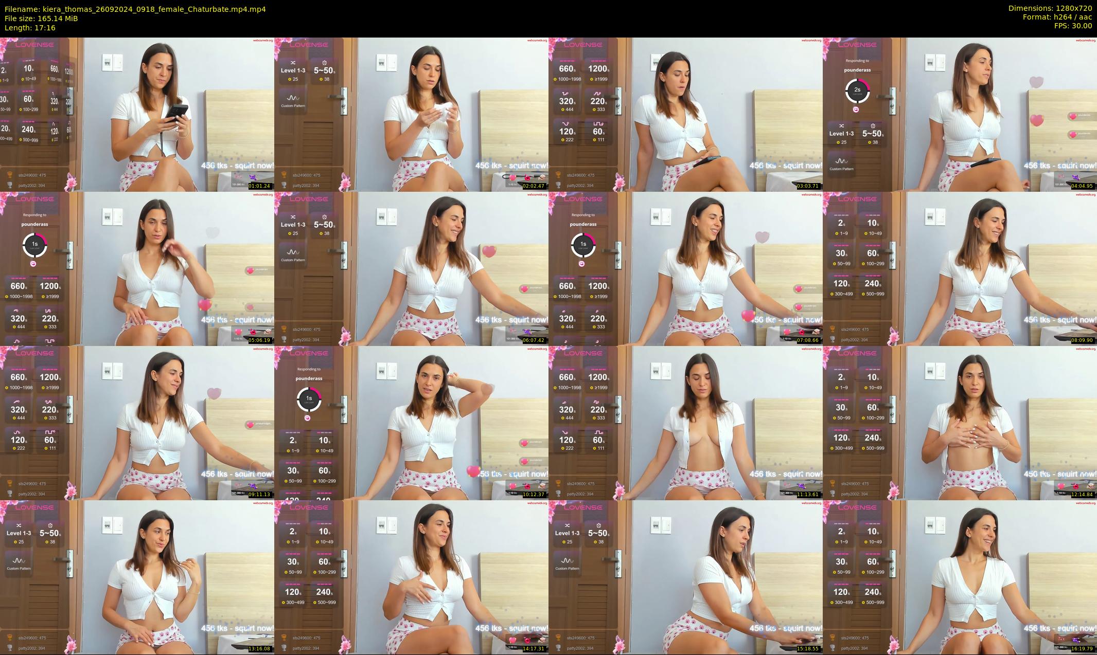 kiera_thomas — 18 minute Chaturbate couple cam show recording, 720p, Sep 26, 2024