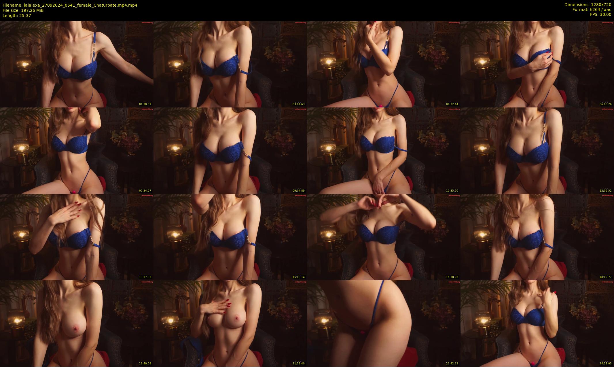 lalalexa — 26 minute Chaturbate female cam show recording, 720p, Sep 27, 2024
