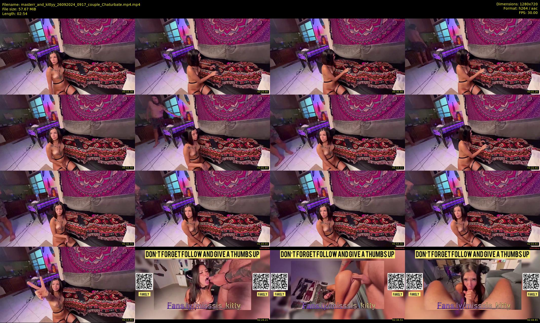 masterr_and_kittyy — 3 minute Chaturbate couple cam show recording, 720p, Sep 26, 2024
