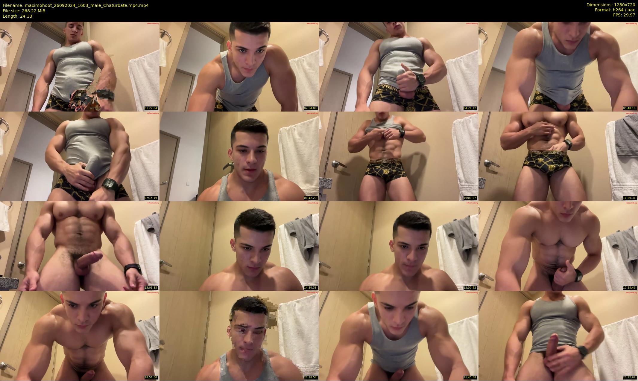 maximohoot — 25 minute Chaturbate male cam show recording, 720p, Sep 26, 2024