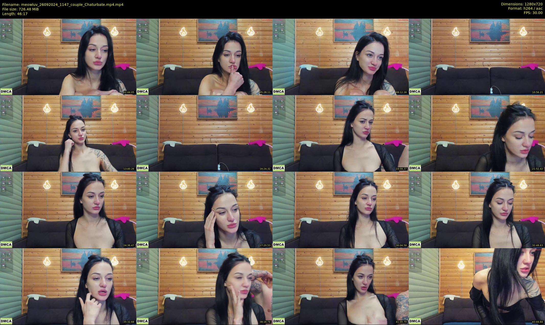 meowluv — 47 minute Chaturbate couple cam show recording, 720p, Sep 26, 2024