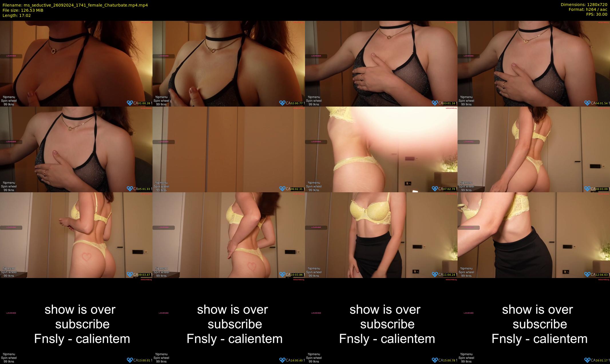 ms_seductive — 18 minute Chaturbate female cam show recording, 720p, Sep 26, 2024