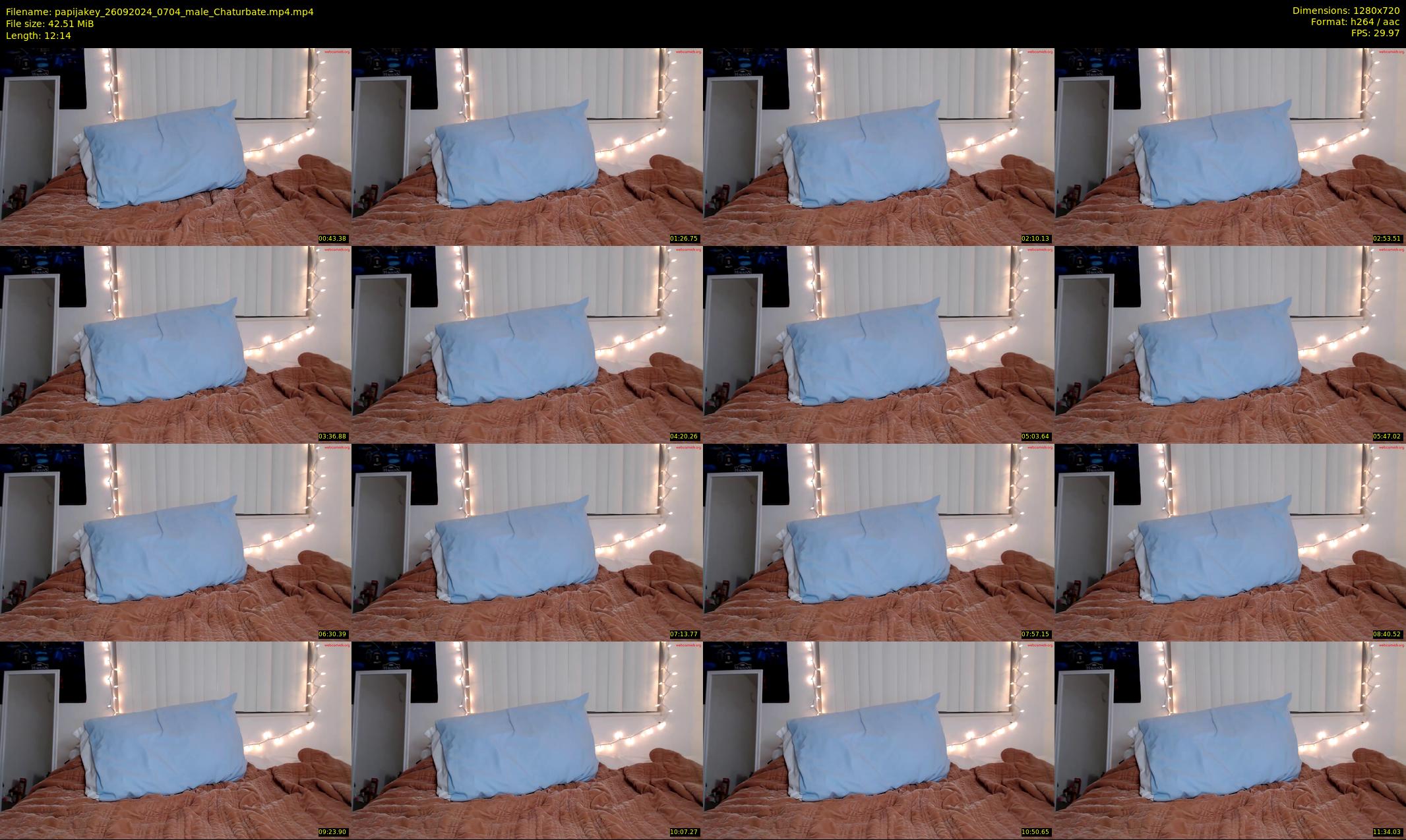 papijakey — 13 minute Chaturbate male cam show recording, 720p, Sep 26, 2024