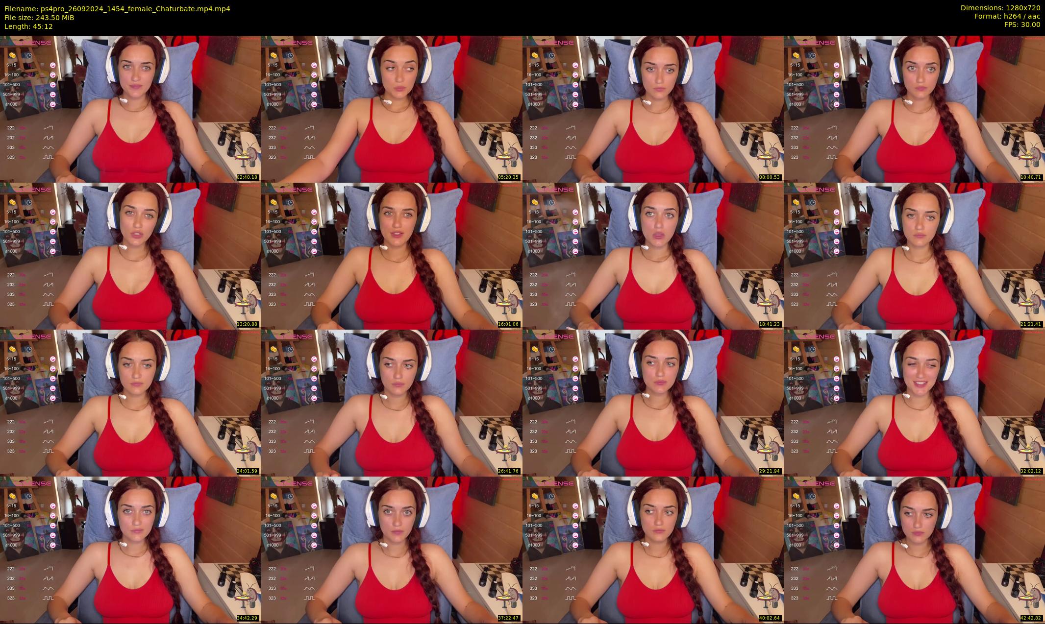 ps4pro — 46 minute Chaturbate female cam show recording, 720p, Sep 26, 2024