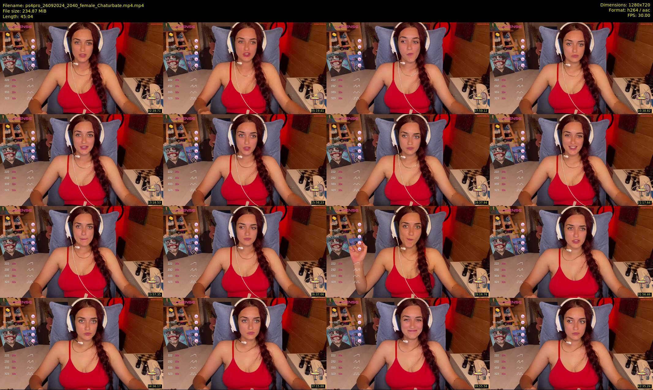 ps4pro — 46 minute Chaturbate female cam show recording, 720p, Sep 26, 2024