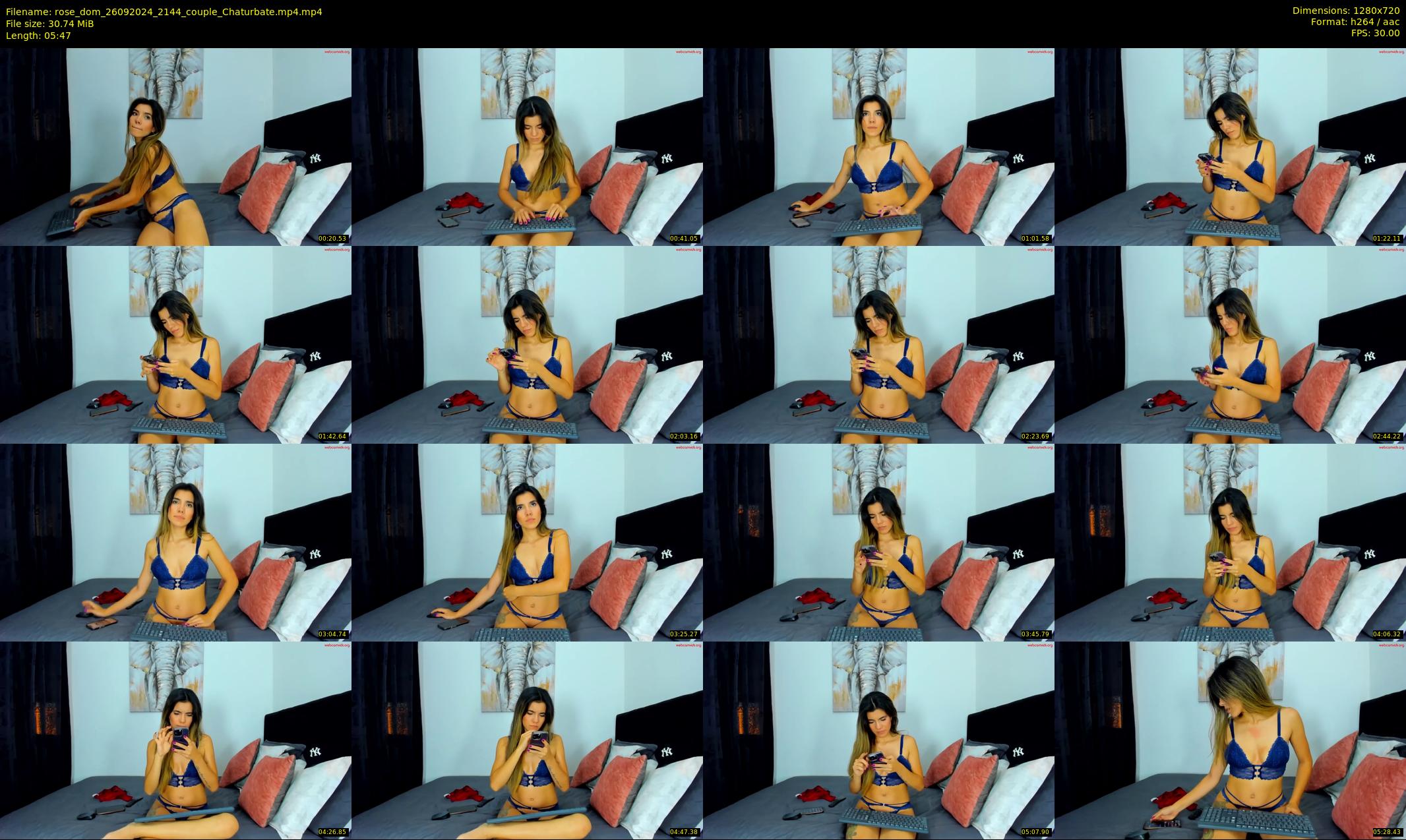rose_dom — 6 minute Chaturbate couple cam show recording, 720p, Sep 26, 2024