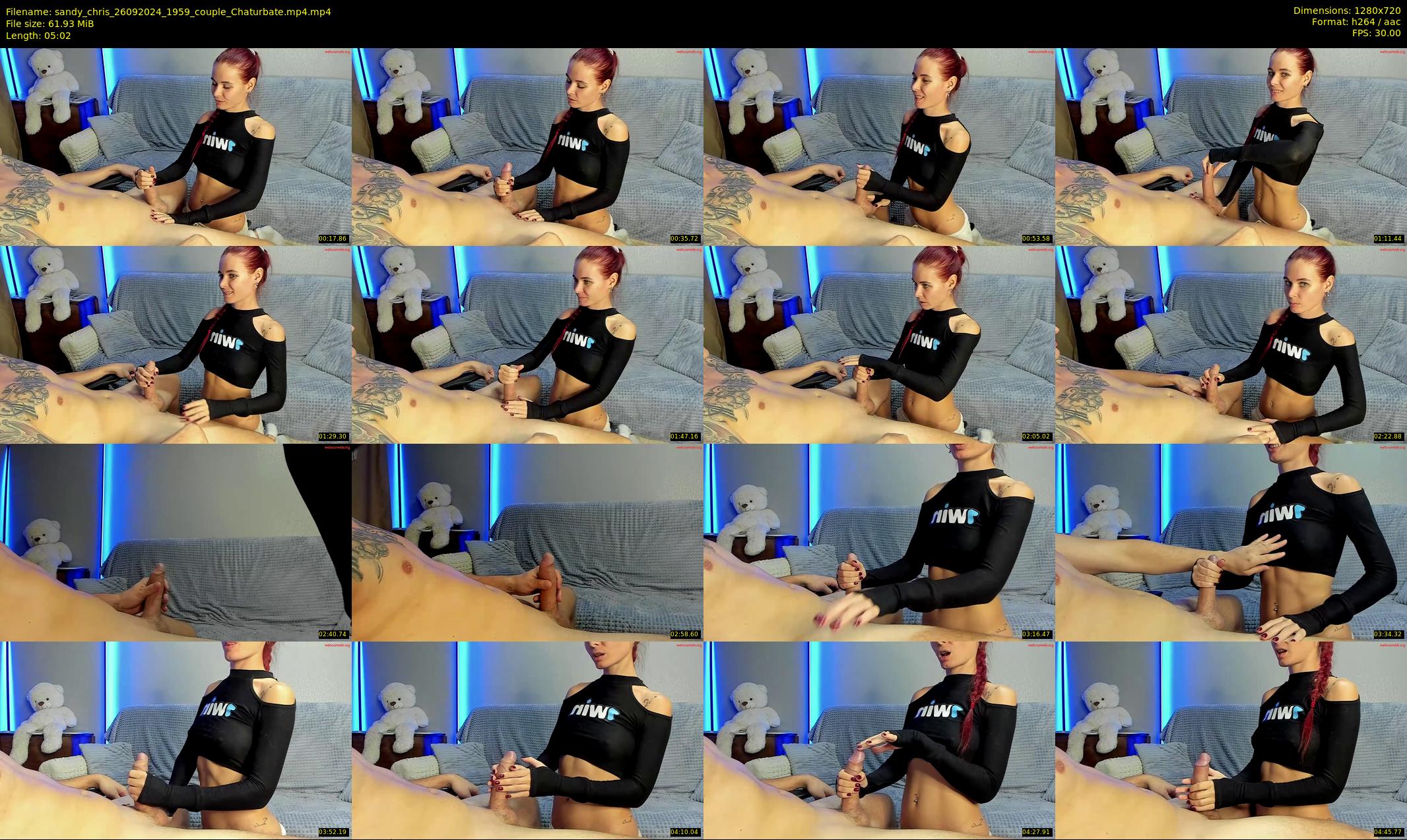 sandy_chris — 6 minute Chaturbate couple cam show recording, 720p, Sep 26, 2024