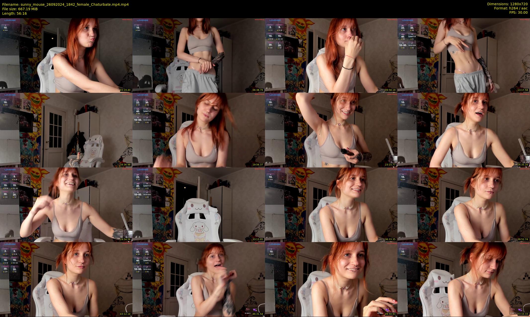 sunny_mouse — 57 minute Chaturbate female cam show recording, 720p, Sep 26, 2024
