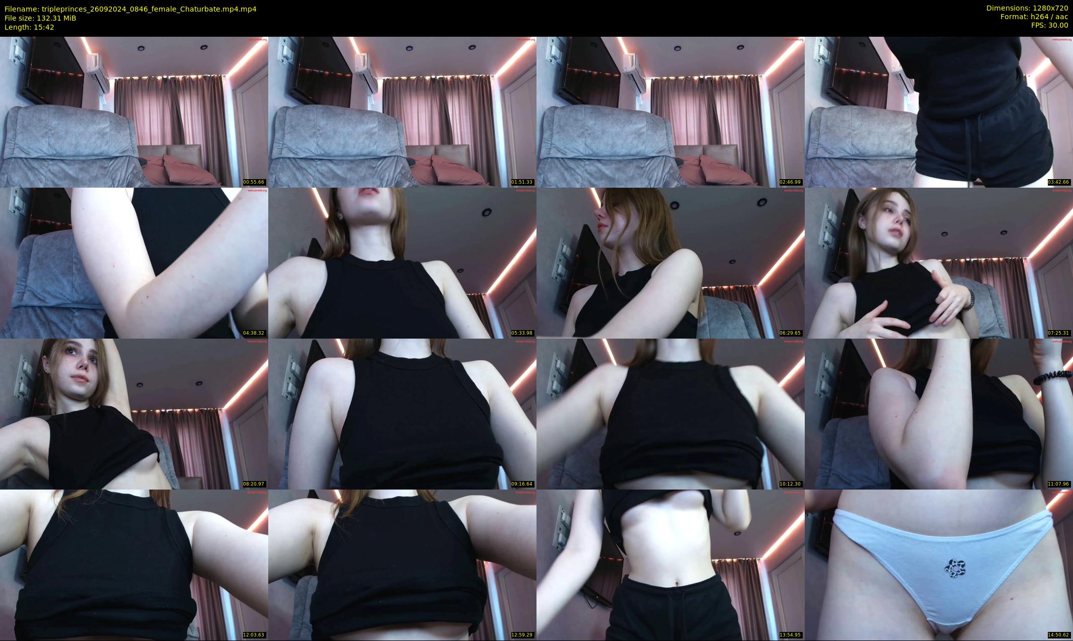 tripleprinces — 16 minute Chaturbate female cam show recording, 720p, Sep 26, 2024