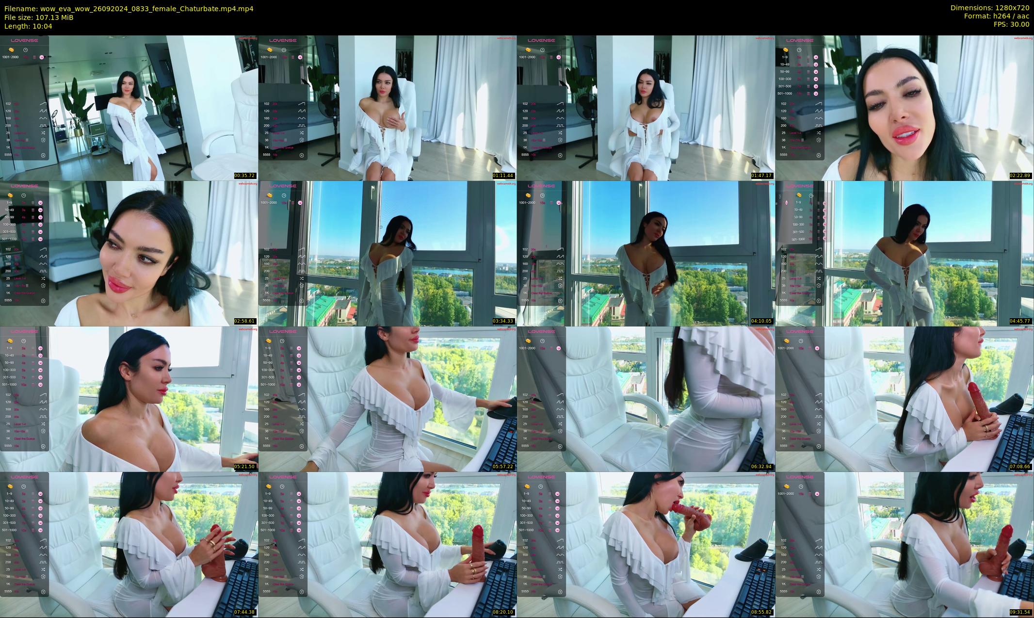 wow_eva_wow — 11 minute Chaturbate female cam show recording, 720p, Sep 26, 2024