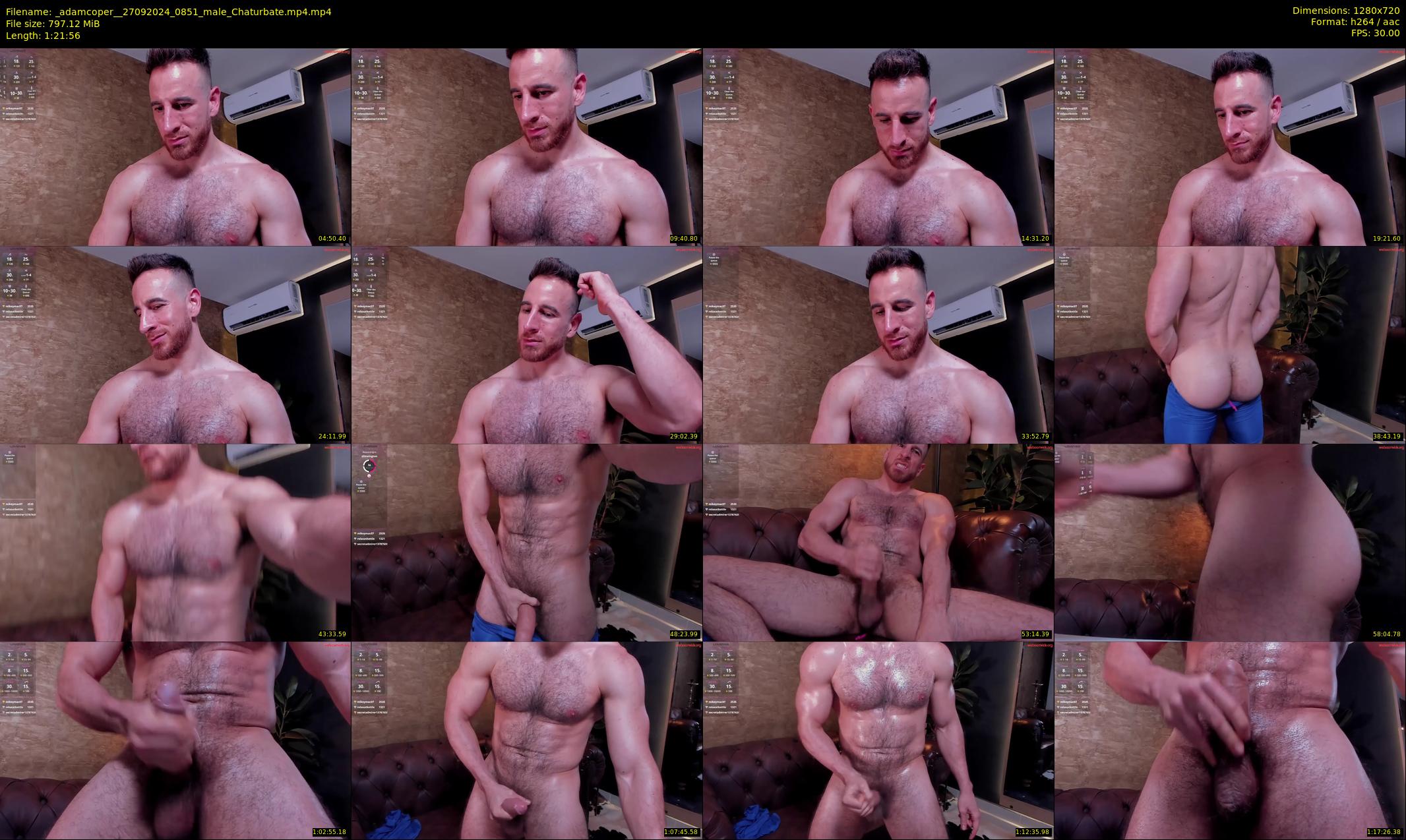 _adamcoper_ — 82 minute Chaturbate male cam show recording, 720p, Sep 27, 2024