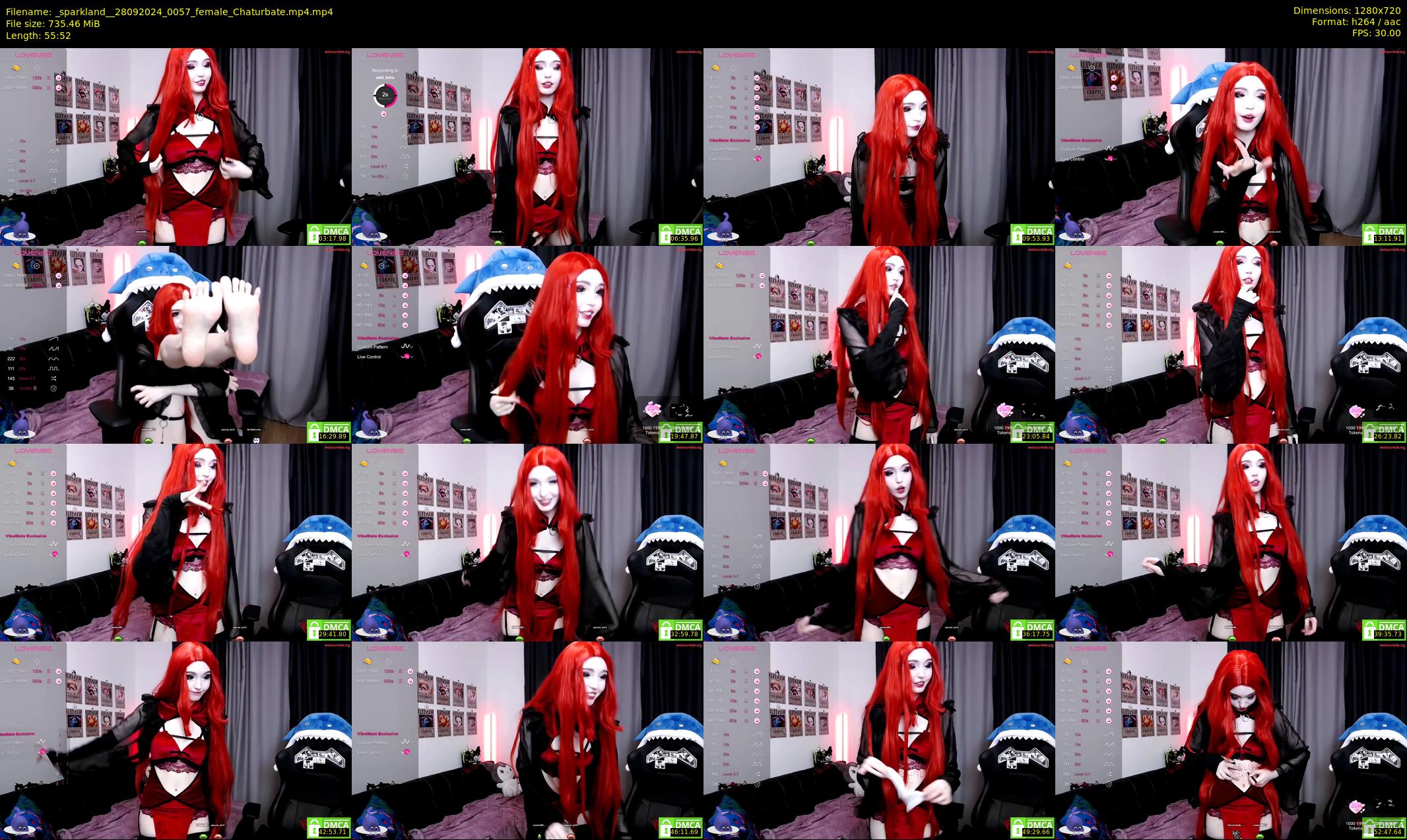 _sparkland_ — 56 minute Chaturbate female cam show recording, 720p, Sep 28, 2024