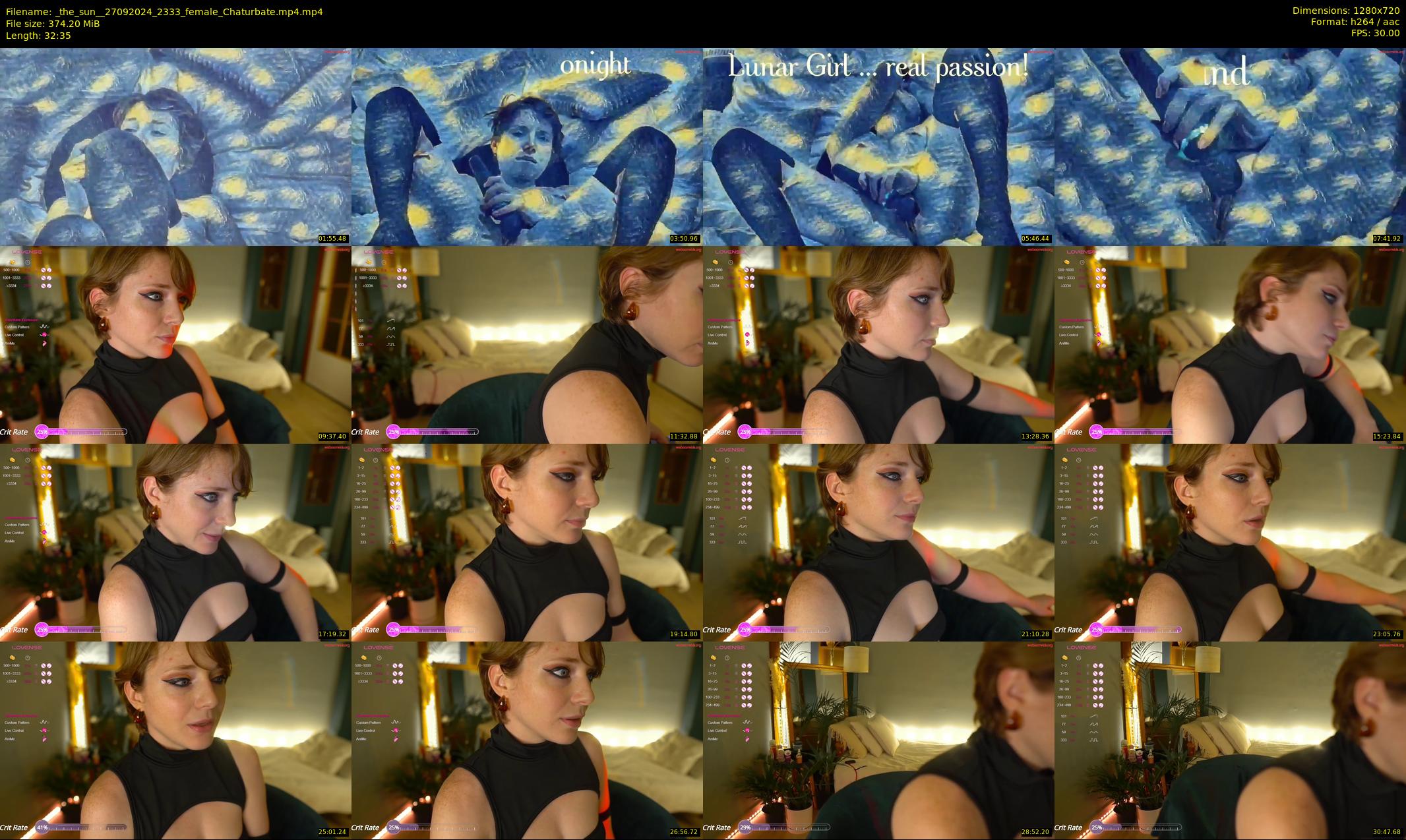 _the_sun_ — 33 minute Chaturbate female cam show recording, 720p, Sep 27, 2024