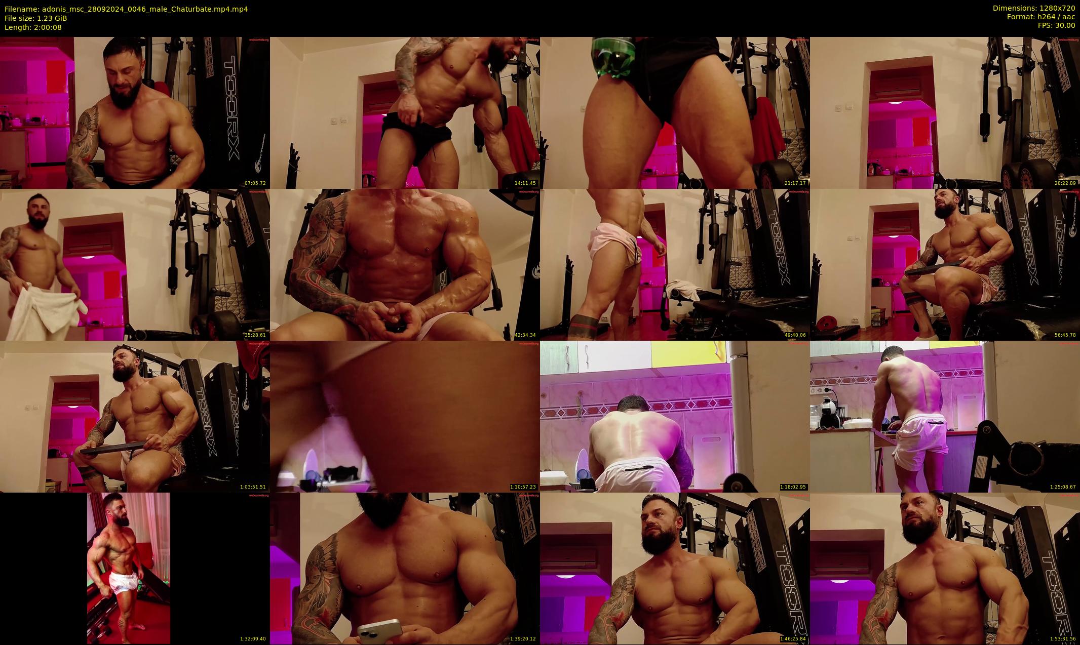adonis_msc — 121 minute Chaturbate male cam show recording, 720p, Sep 28, 2024