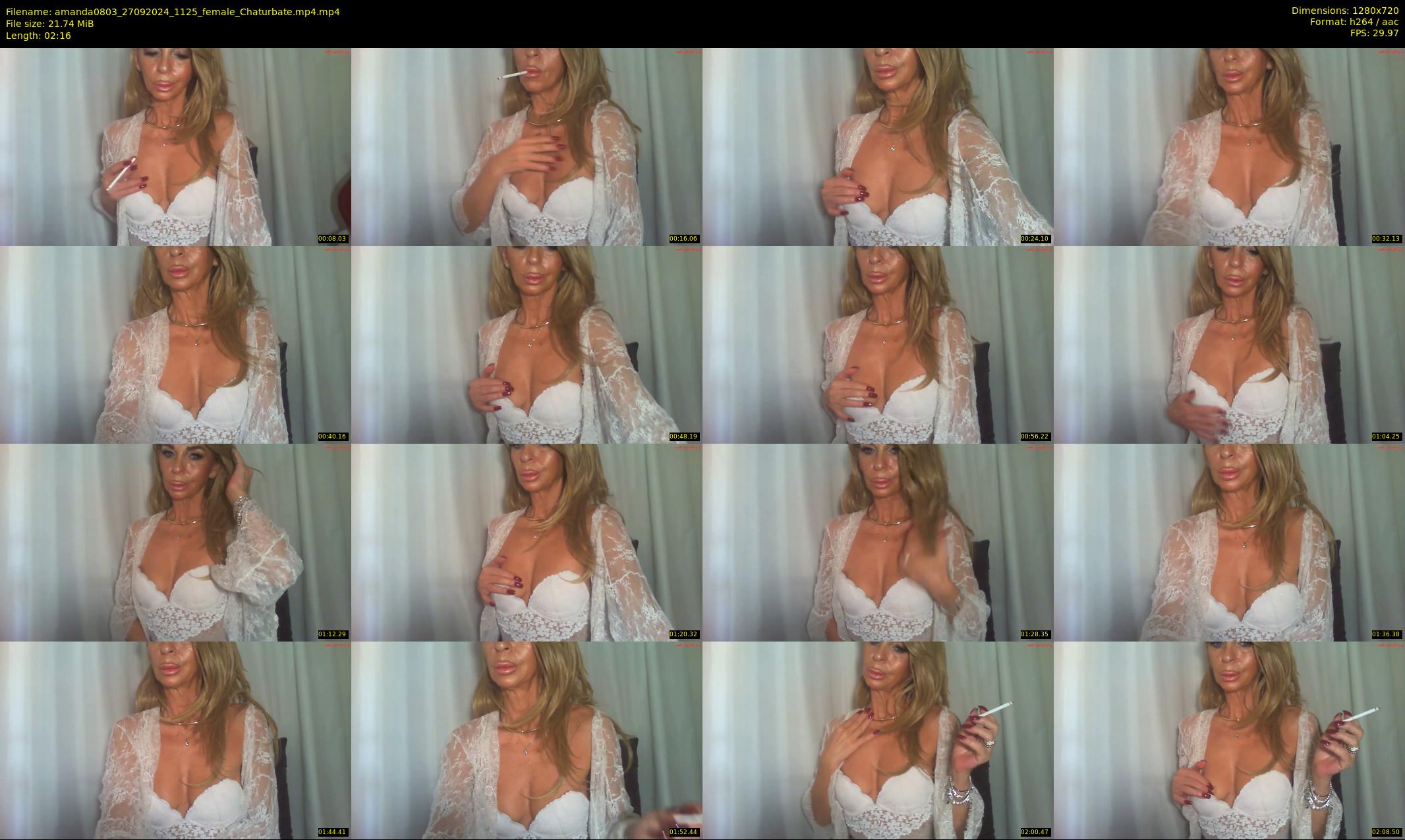 amanda0803 — 3 minute Chaturbate female cam show recording, 720p, Sep 27, 2024