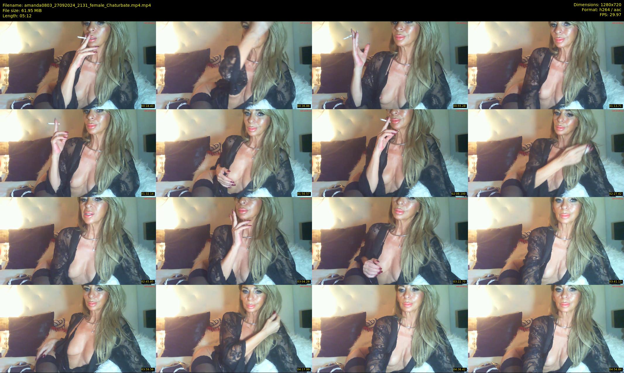 amanda0803 — 6 minute Chaturbate female cam show recording, 720p, Sep 27, 2024